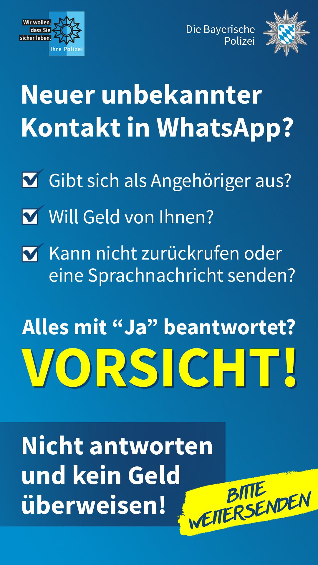 Polizei Kämpft Gegen Neue WhatsApp-Betrugsmasche | BR24