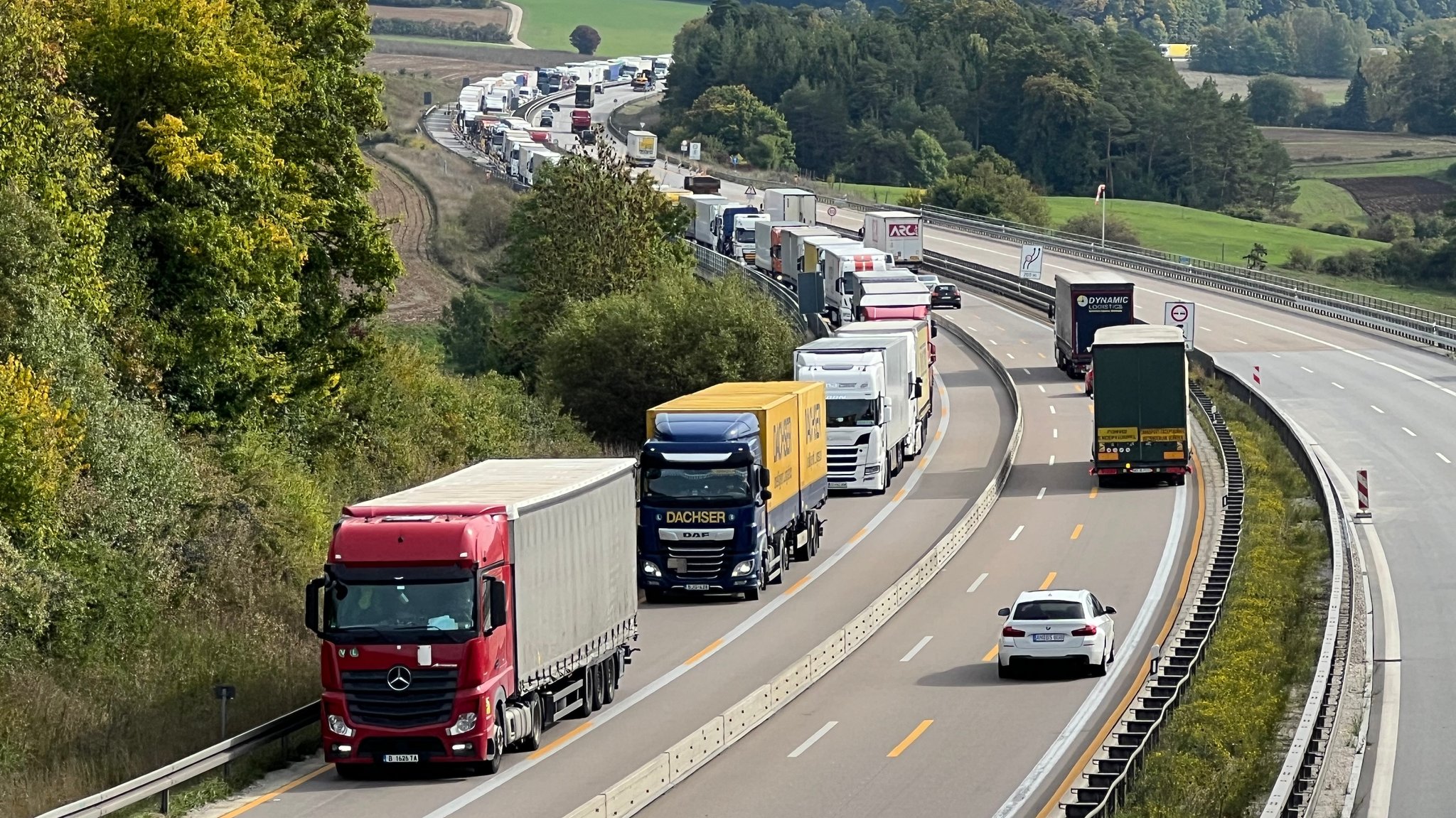 Stau auf der A3