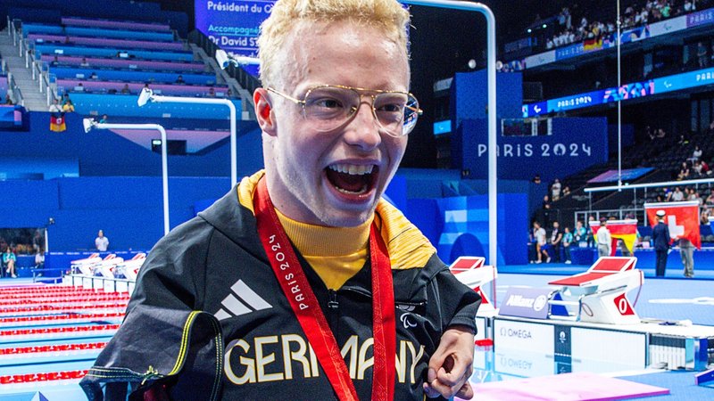 Paralympics Paris 2024 - Schwimmen | Bild: dpa-Bildfunk/Jens Büttner Paralympics Paris 2024 - Schwimmen