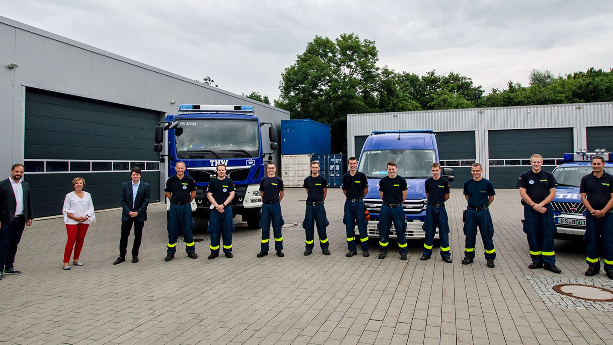 Einsatzkräfte des THW Freising helfen im Ahrtal.