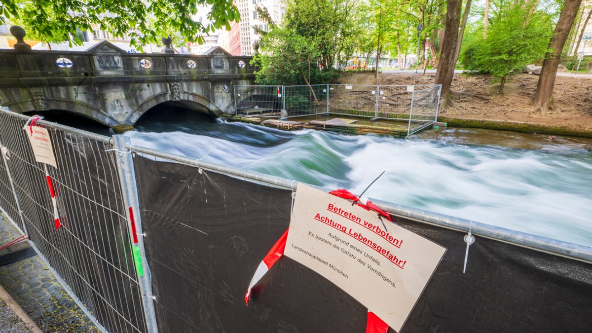 Münchens OB will Eisbach-Welle bald wieder freigeben