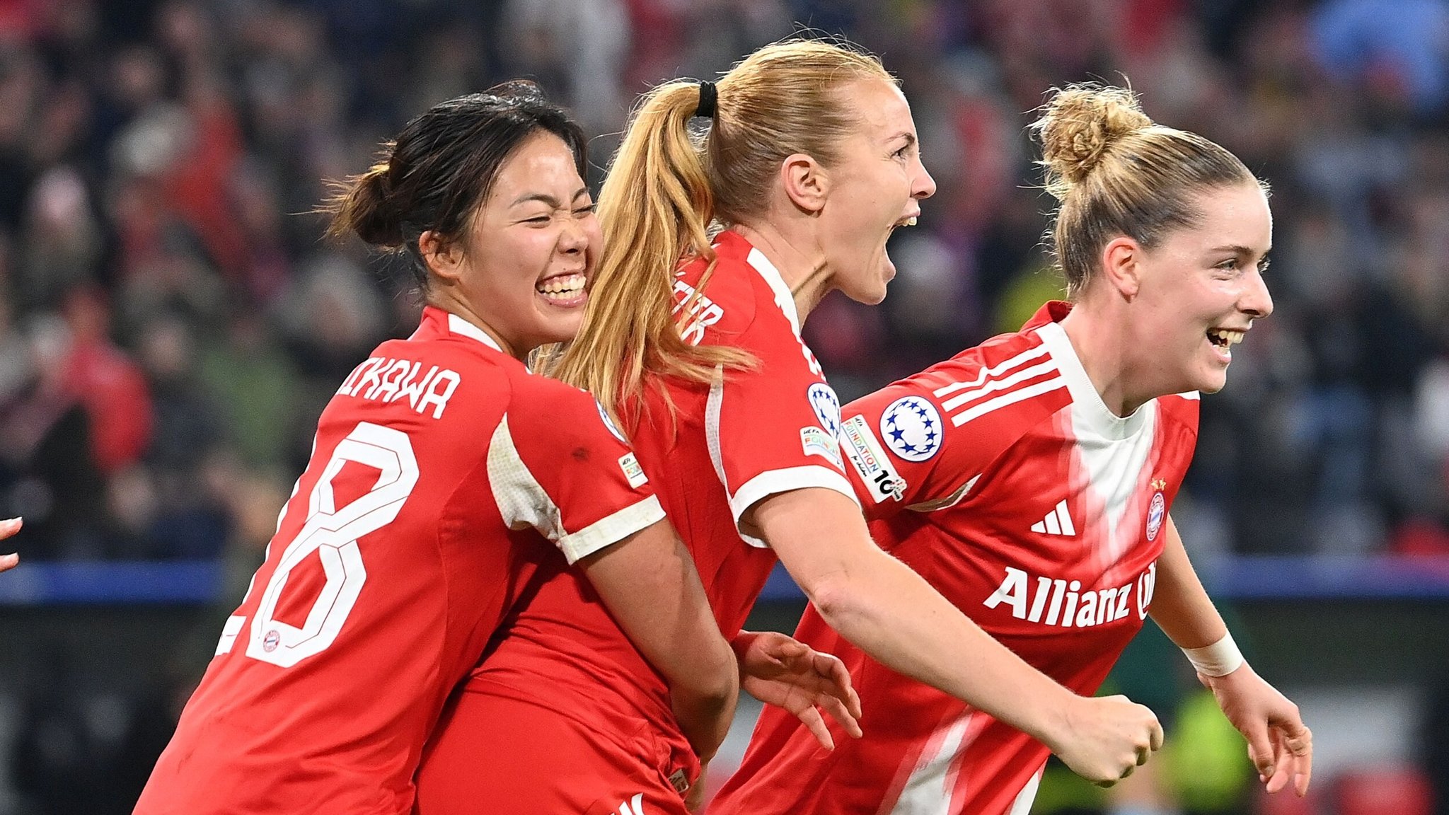 Spektakel in München: Bayern-Frauen drehen Spiel gegen Arsenal