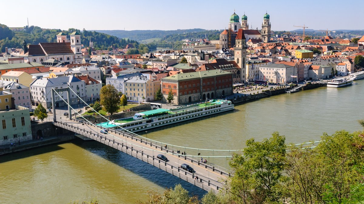 Blick auf die Stadt Passau