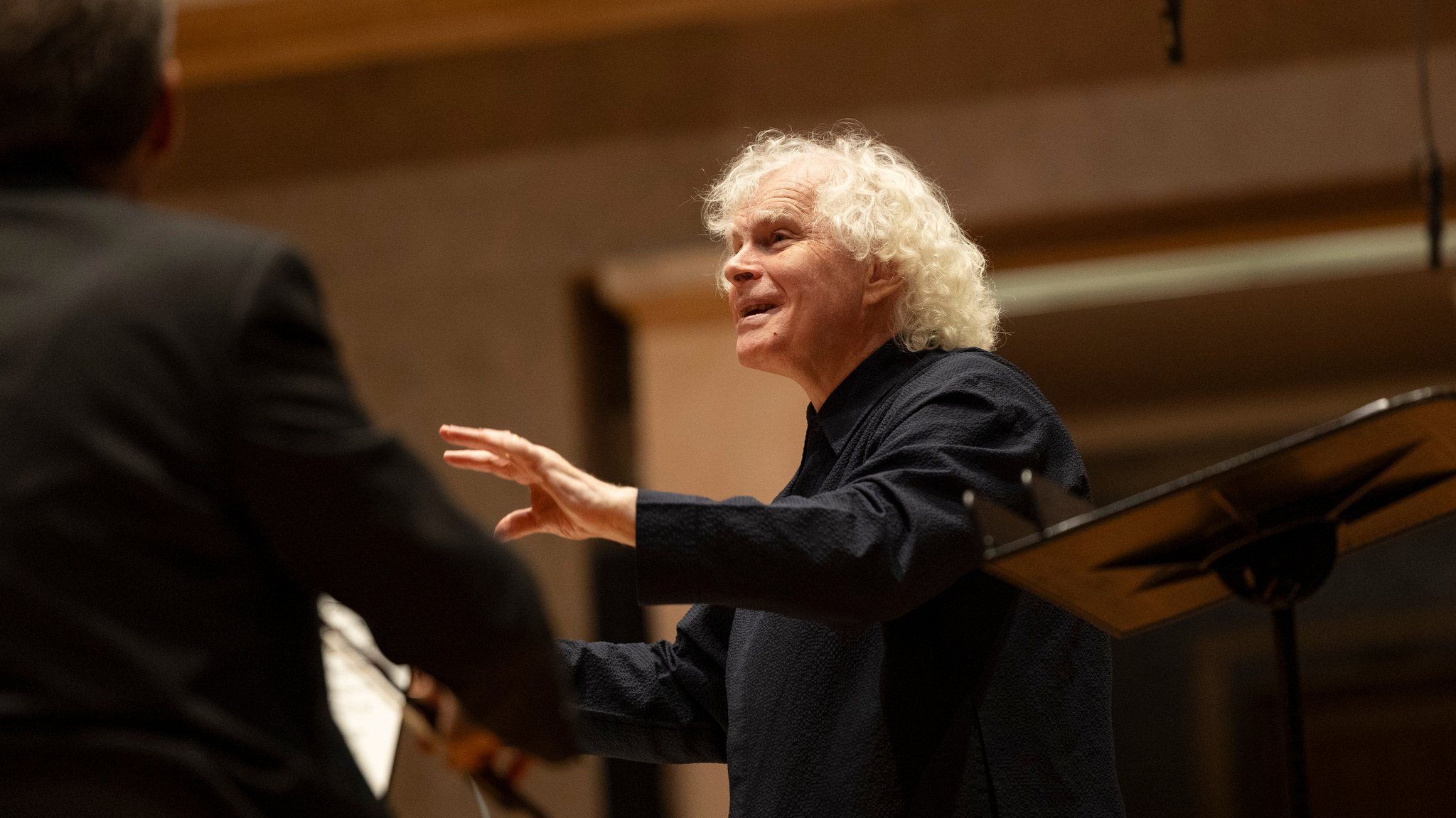 Konzert vom Symphonieorchester des Bayerischen Rundfunks unter der Leitung von Sir Simon Rattle