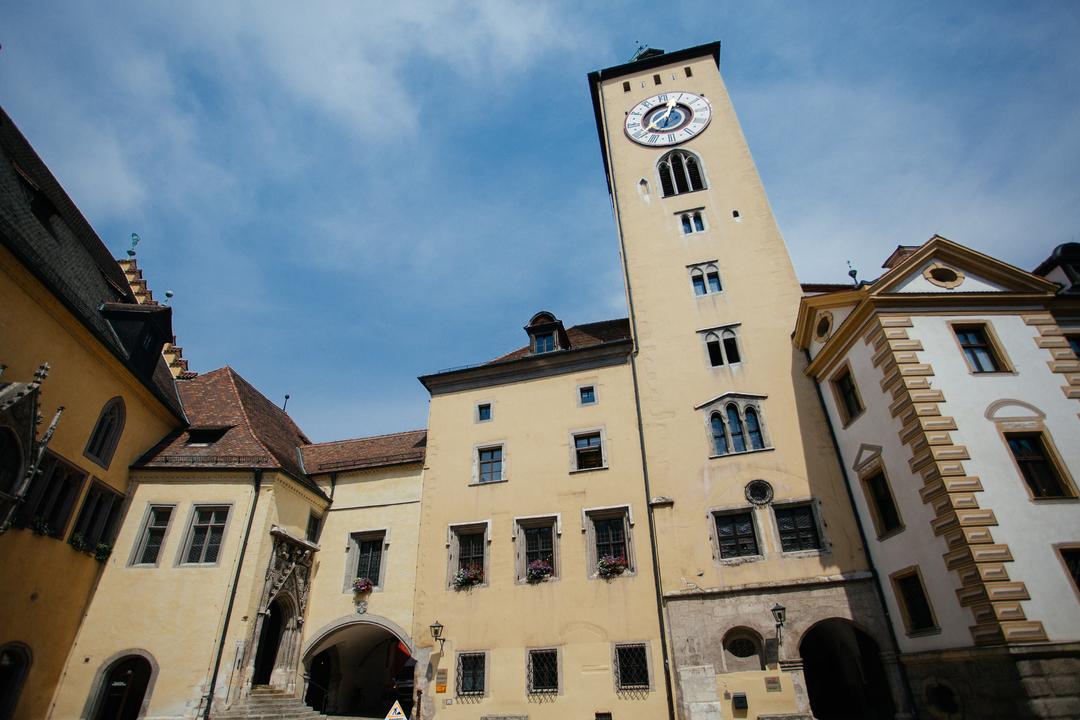 Altes Rathaus von Regensburg.