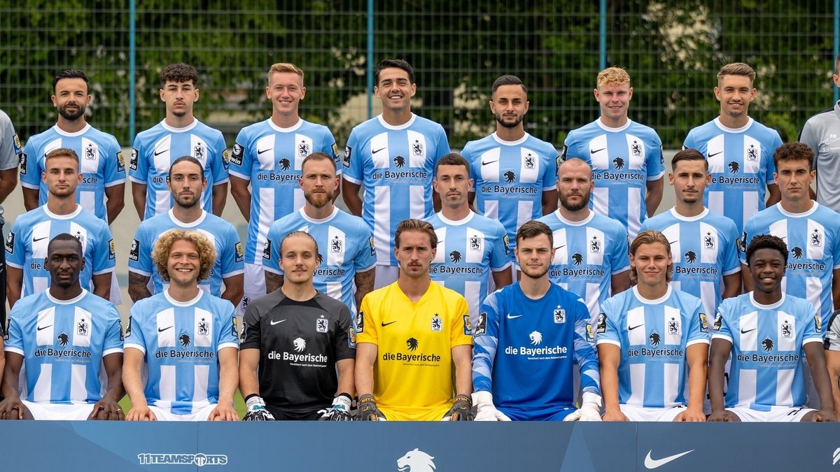 Der TSV 1860 München in der Saison 2023/24 - Mannschaftsfoto