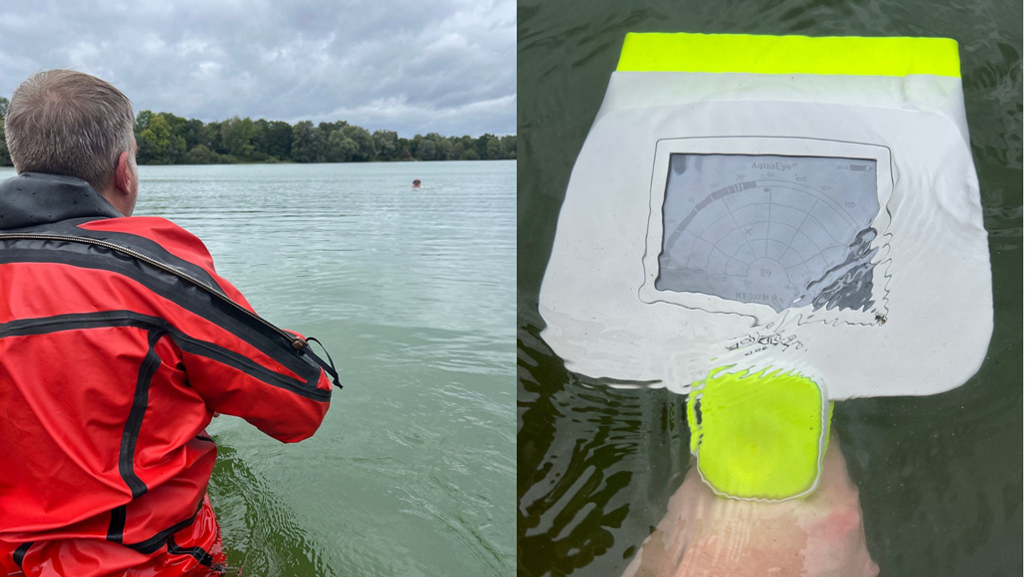 Acht Münchner Seen bekommen Unterwasserscanner 