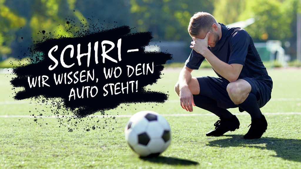 "Schiri - wir wissen, wo dein Auto steht!" | Bild: Syda Productions - stock.adobe.com; Collage: BR "Schiri - wir wissen, wo dein Auto steht!"