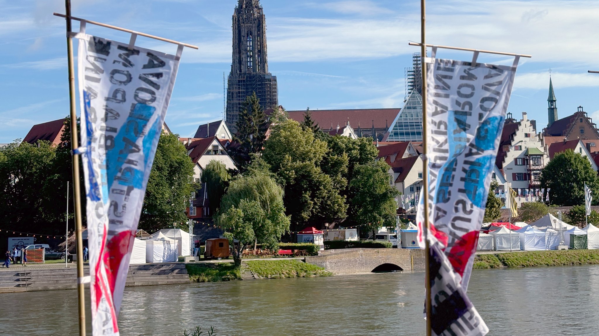 Das Donaufest in Neu-Ulm.