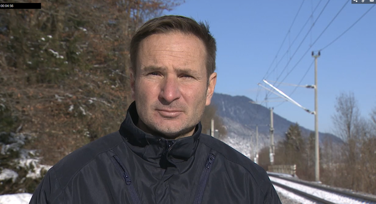 Regionalkorrespondent Martin Breitkopf ein halbes Jahr danach an der Unglücksstelle