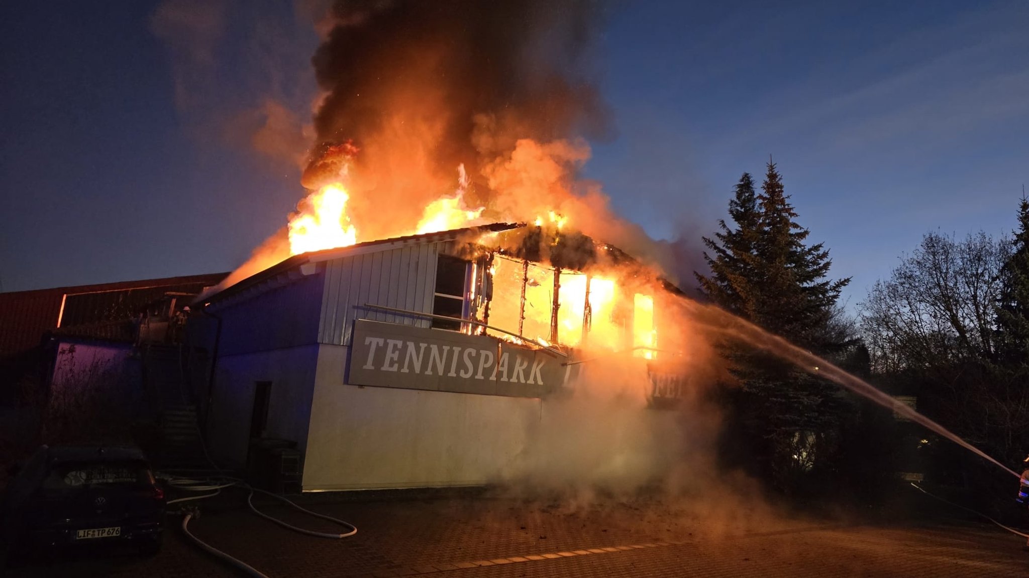 Brand in Lichtenfels: Verletzter Mann in Lebensgefahr