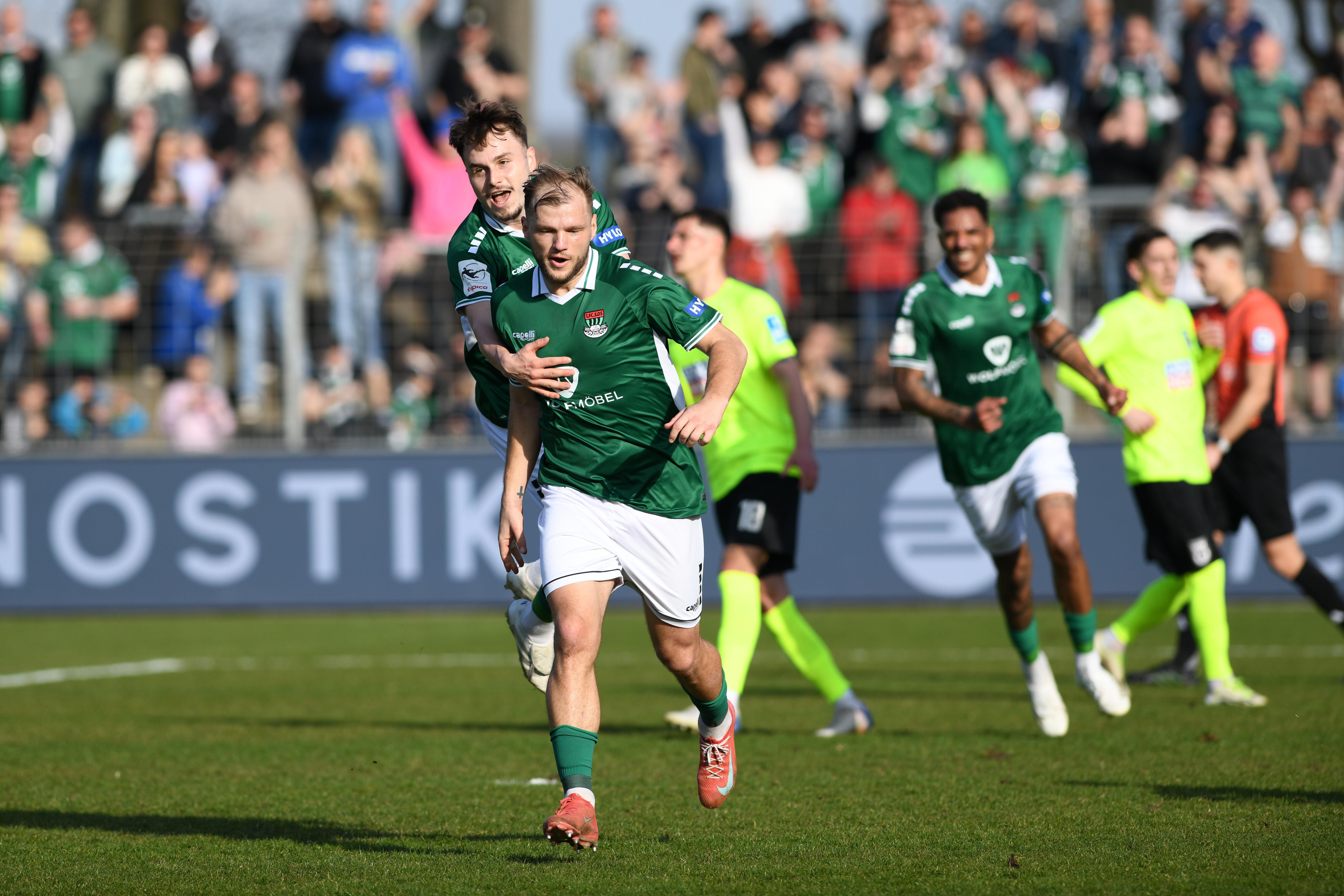 Spielszene 1. FC Schweinfurt - SSV Ulm