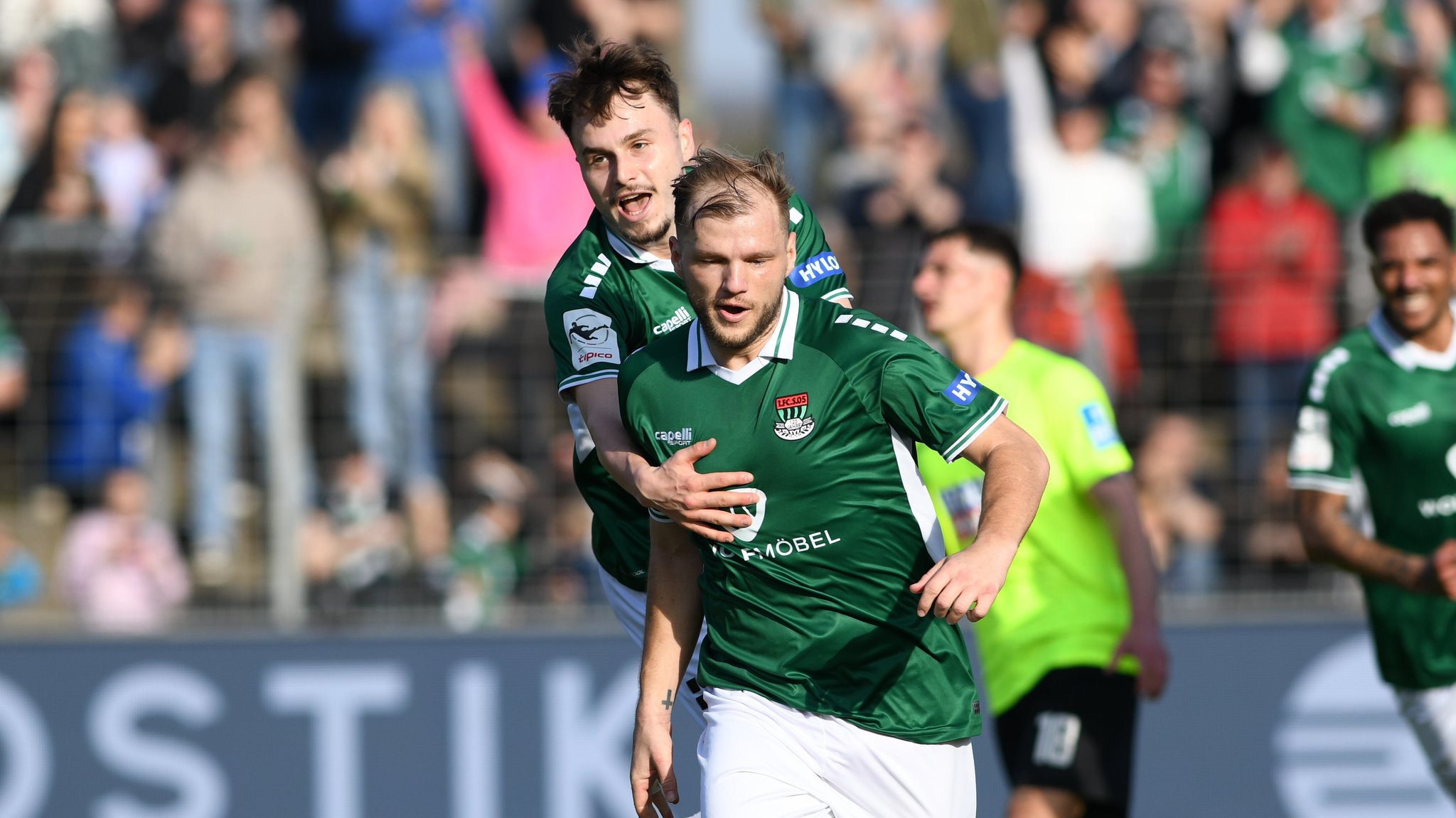 Spielszene 1. FC Schweinfurt - SSV Ulm