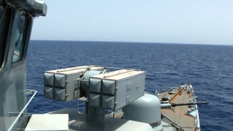 Pistorius zu ersten Einsätzen der Fregatte "Hessen" im Roten Meer | Bild: BR24 Pistorius zu ersten Einsätzen der Fregatte "Hessen" im Roten Meer