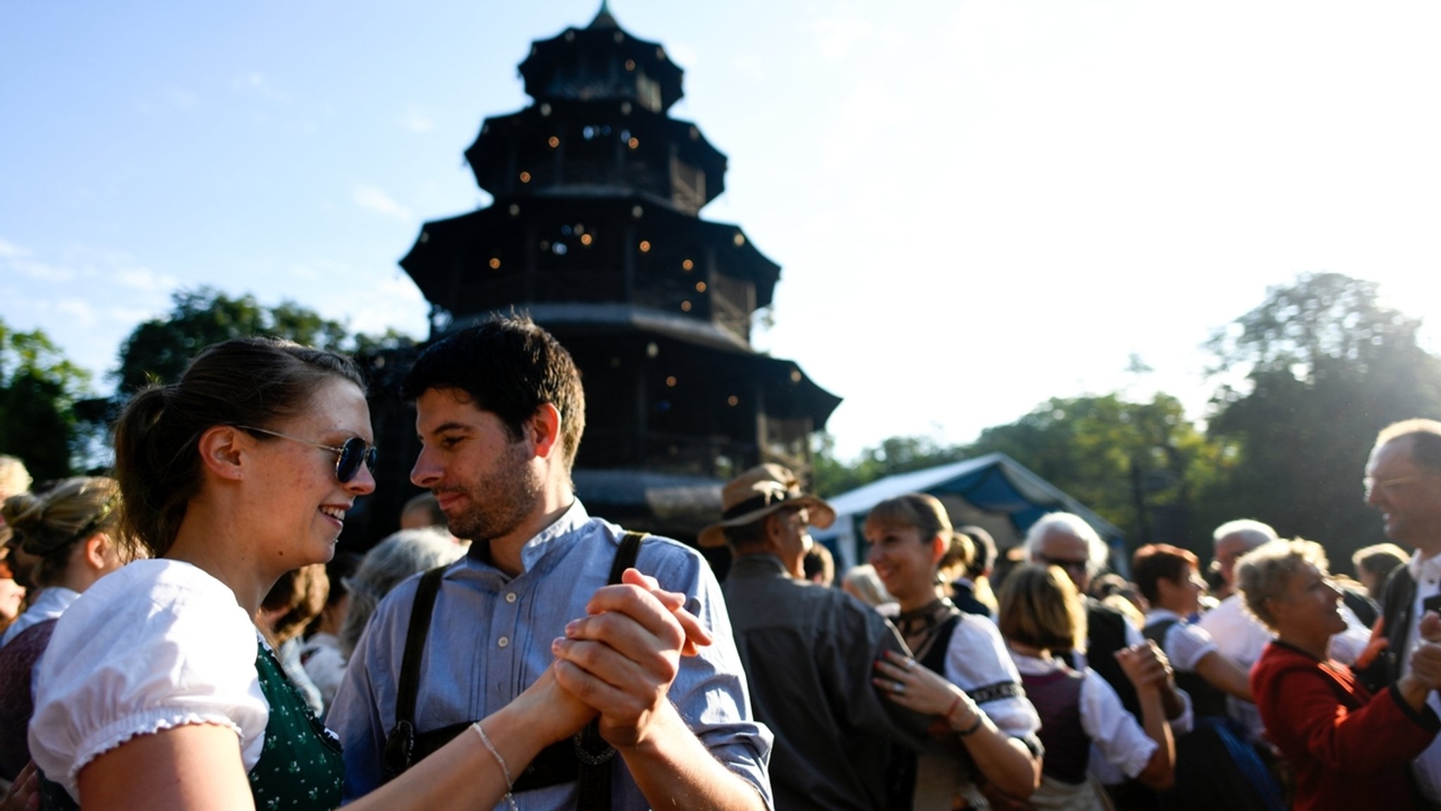 Kocherlball am Chinesischen Turm 2018.