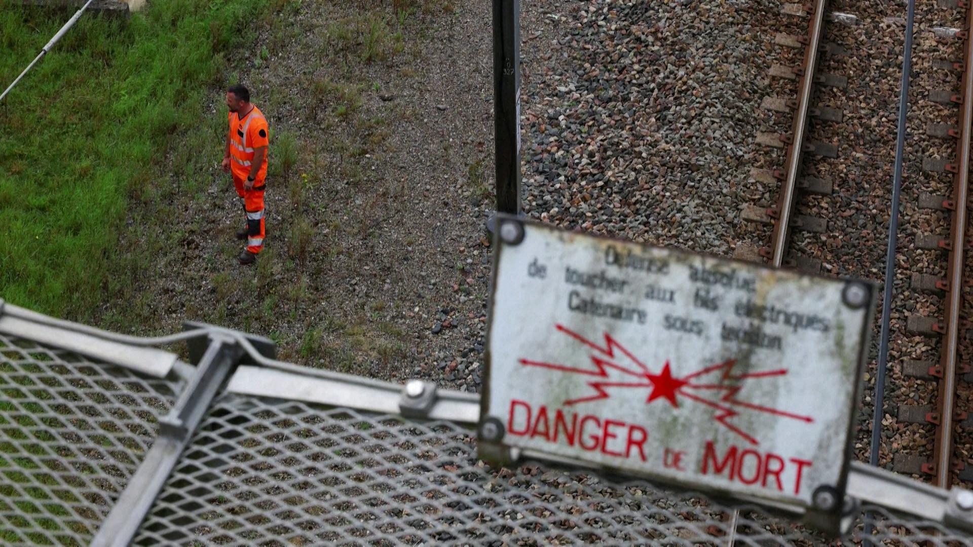 Bahn-Sabotage - Massiver Angriff auf französisches Zugnetz
