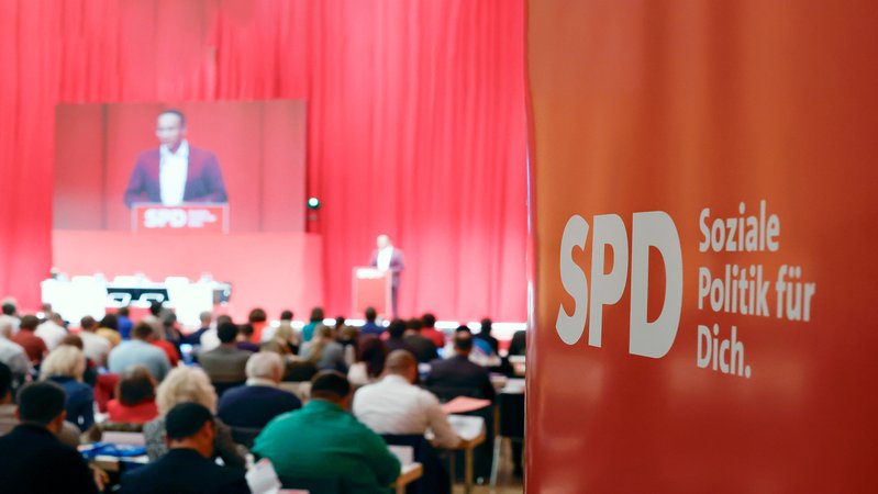 04.11.23: Die Bayern-SPD ist in Nürnberg zu einem kleinen Parteitag zusammengekommen.