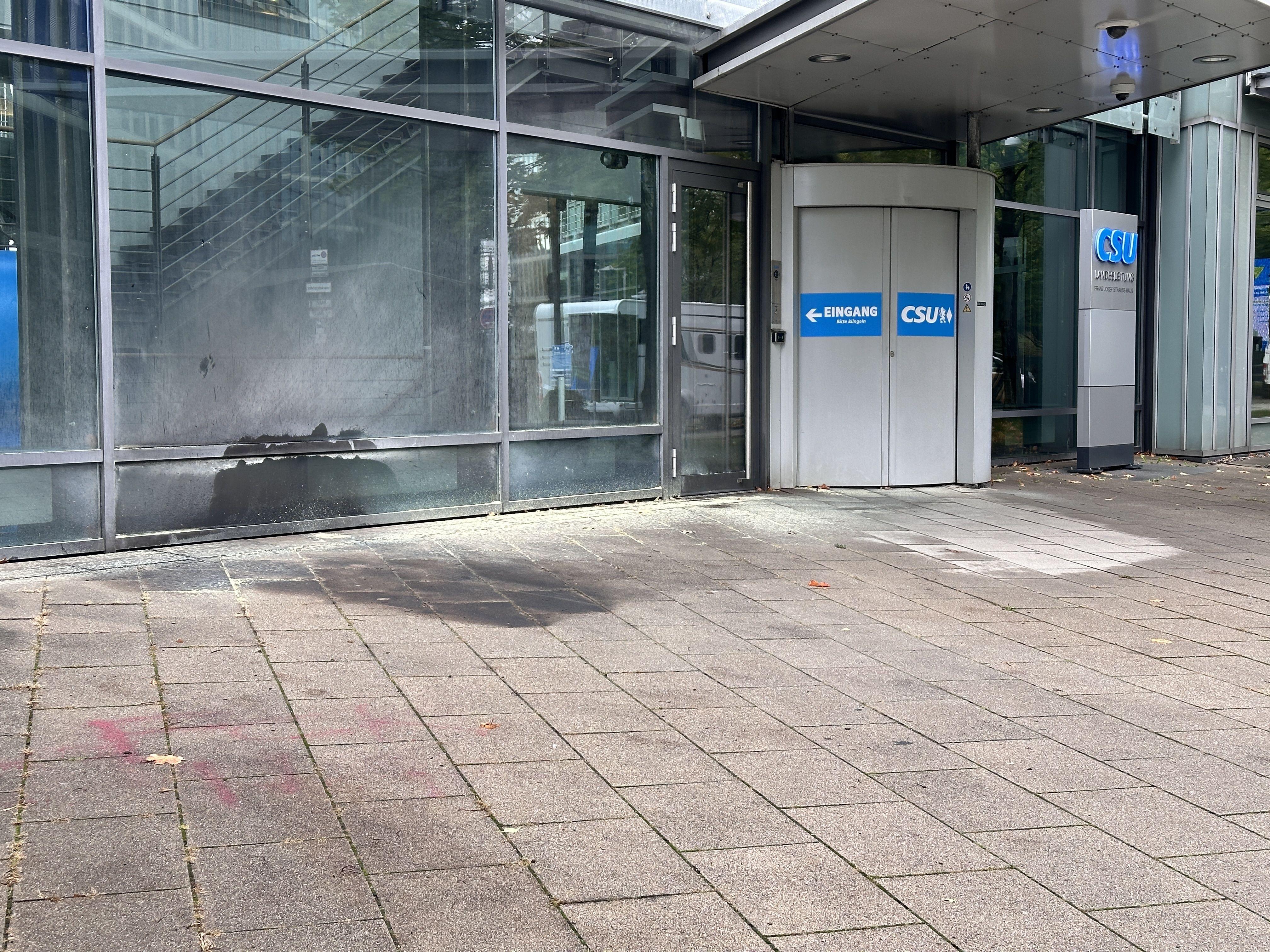 Brandanschlag auf CSU-Parteizentrale 