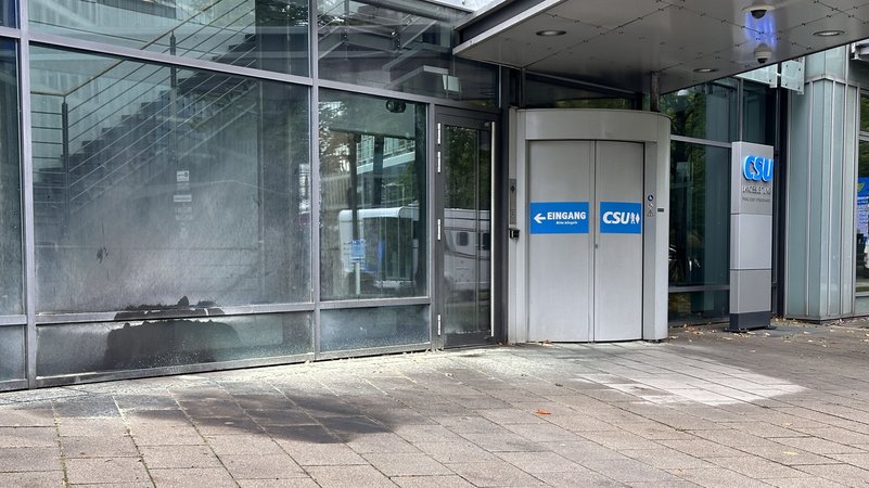 Brandanschlag auf CSU-Parteizentrale | Bild: vifogra Brandanschlag auf CSU-Parteizentrale