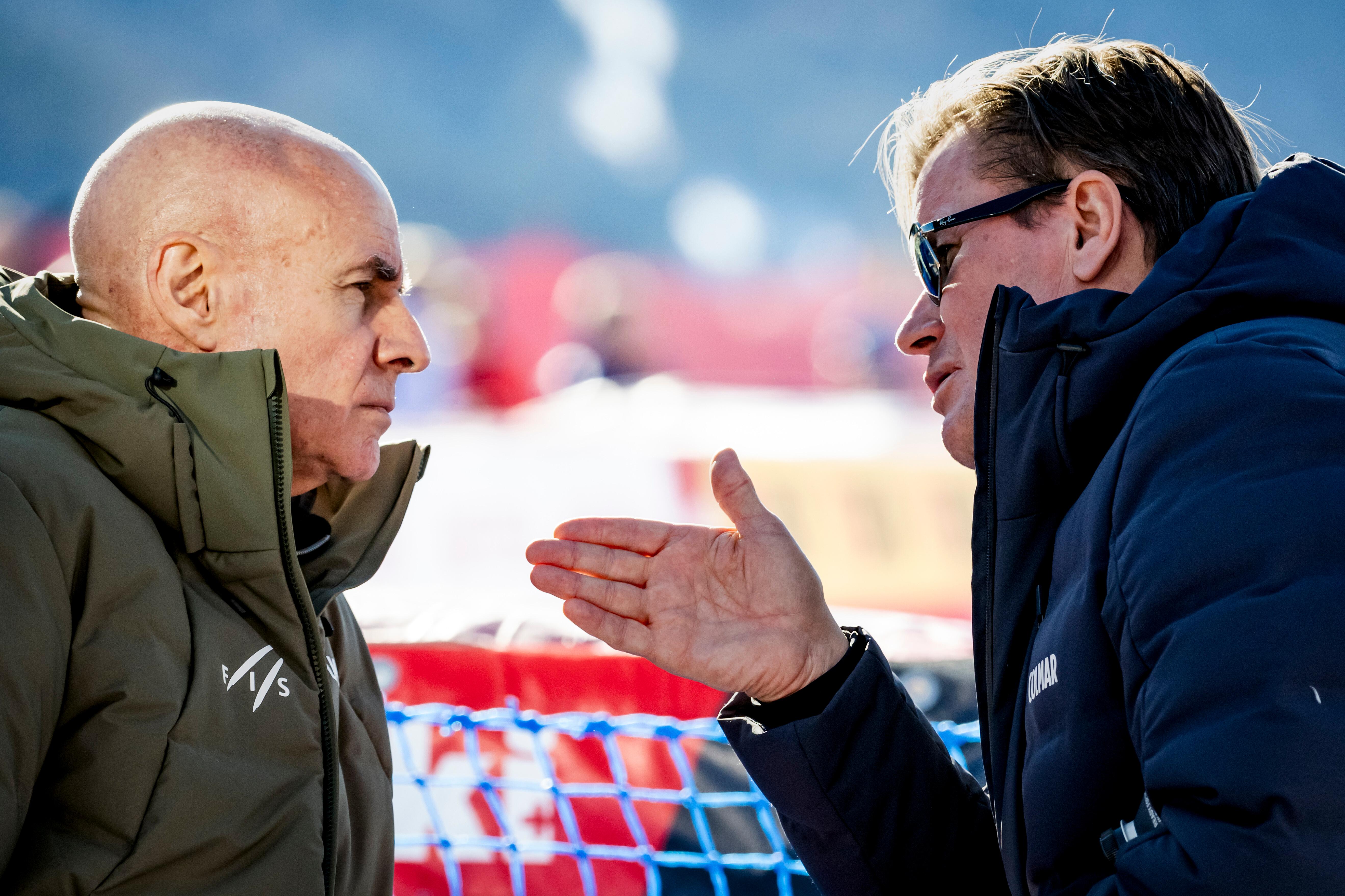 Johan Eliasch (l.) und Urs Lehmann