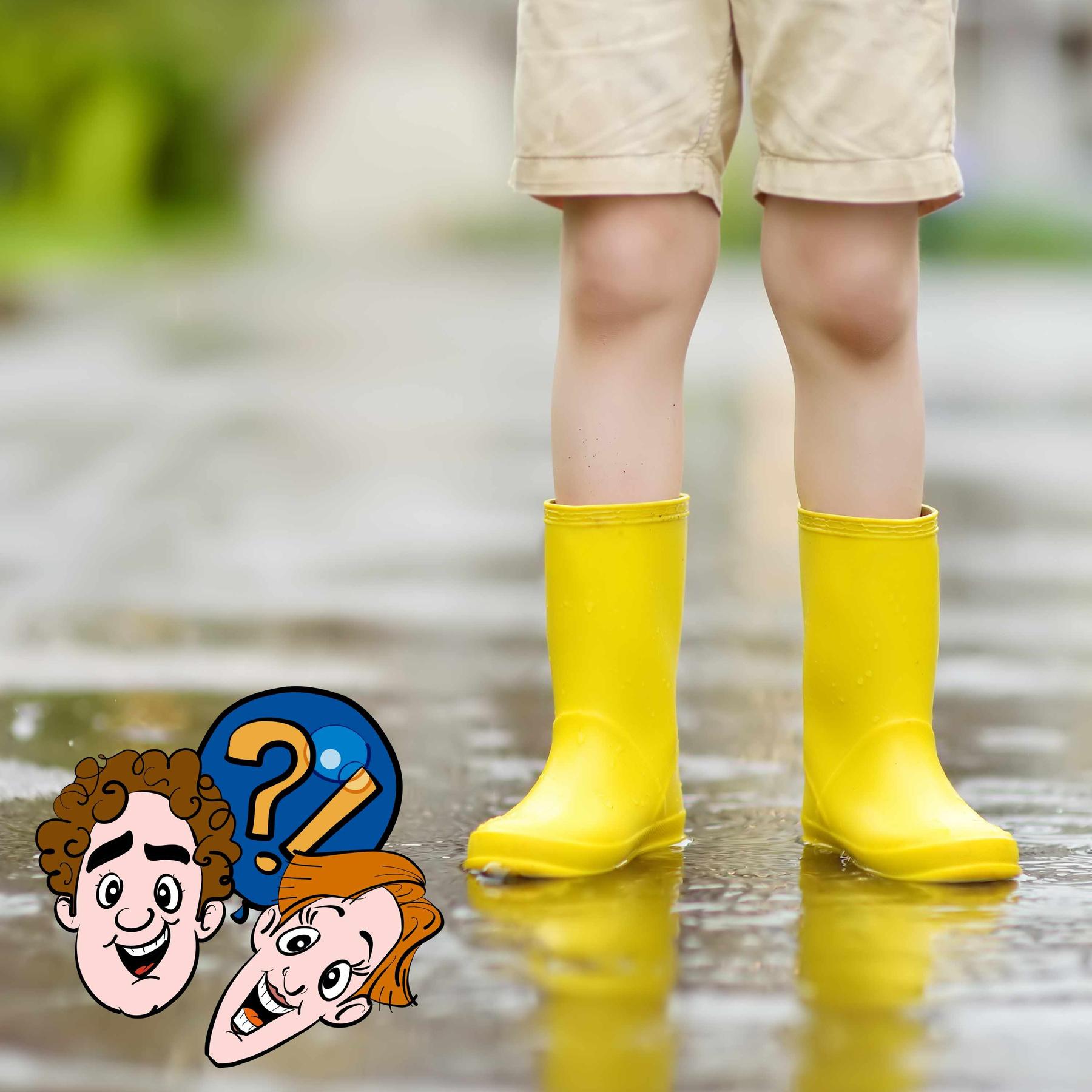 Kann man Regen davonrennen?