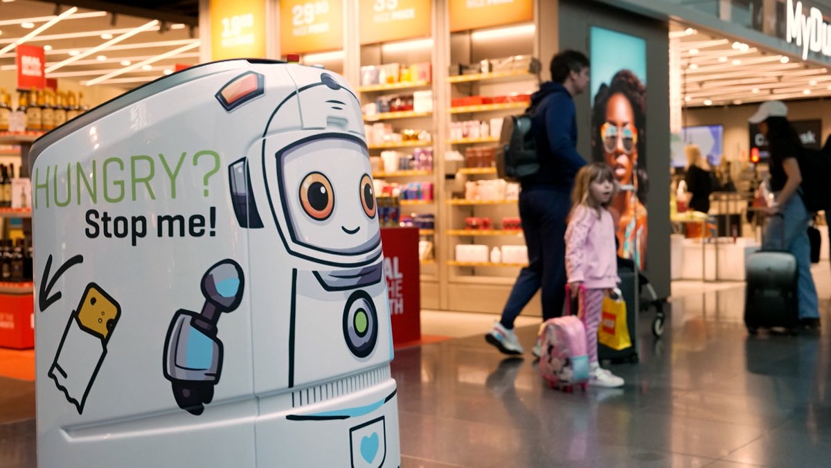 Service-Roboter jetzt auch am Flughafen München