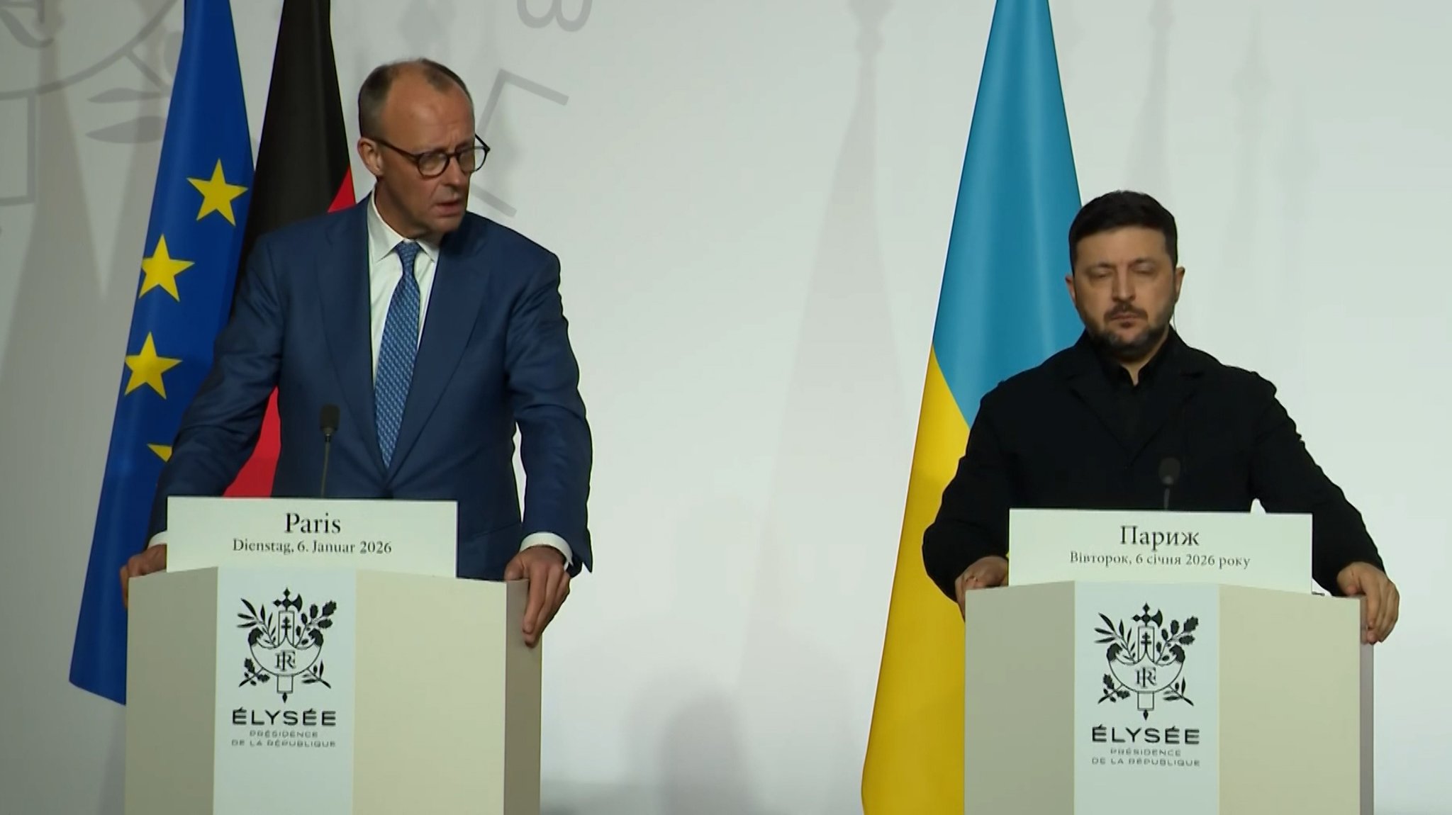 Treffen der Koalition der Willigen in Paris