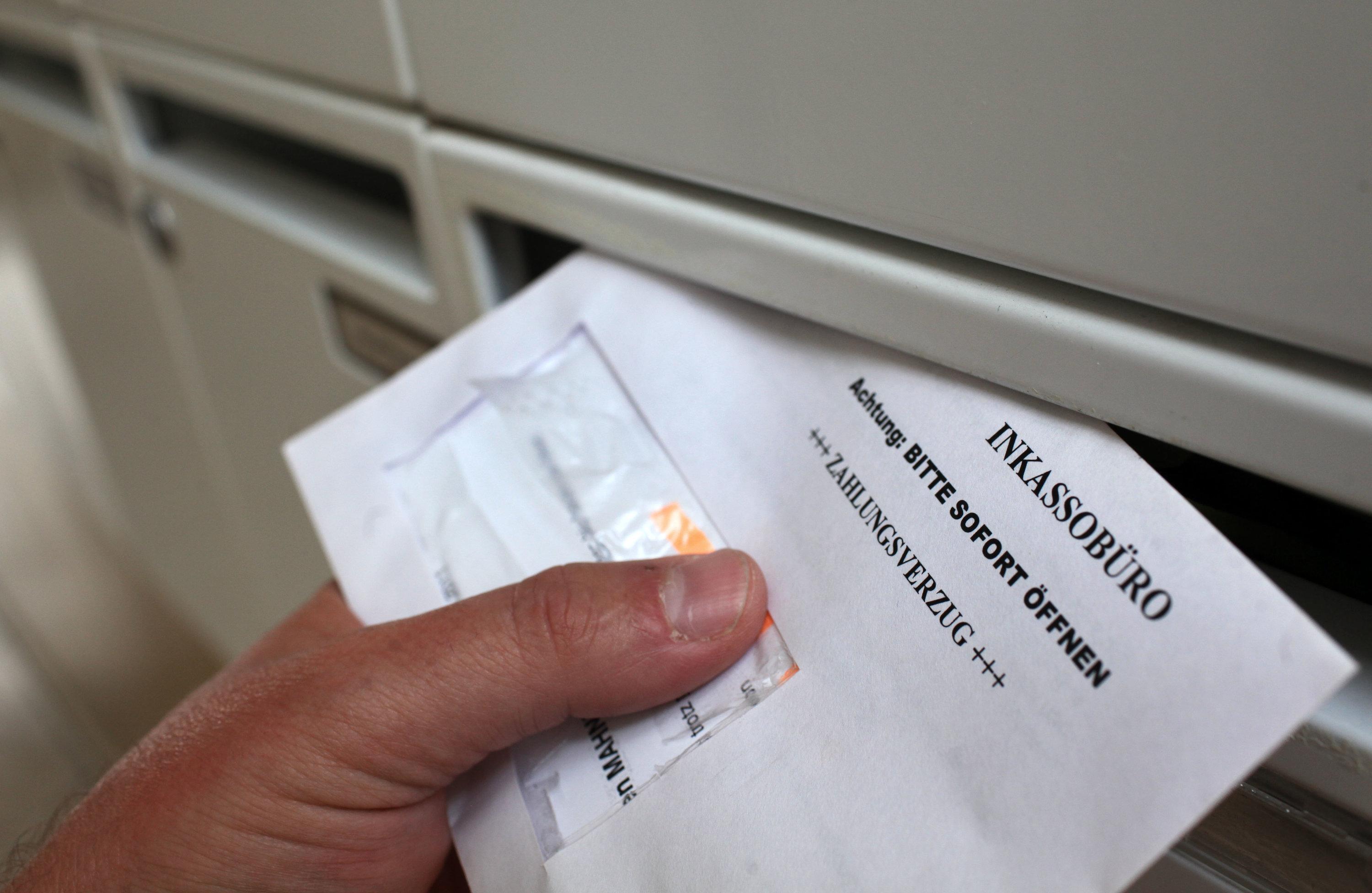 Brief von einem Inkassobüro