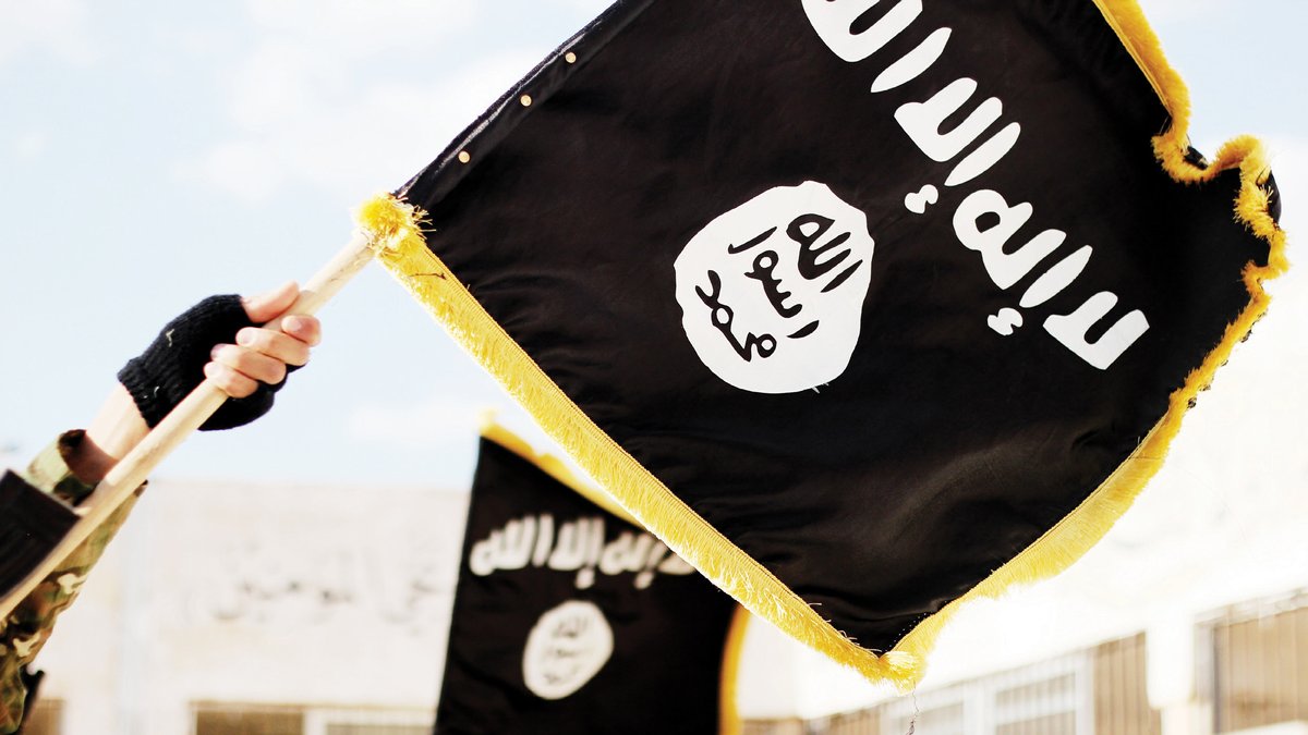 Symbolbild: Flagge des IS
