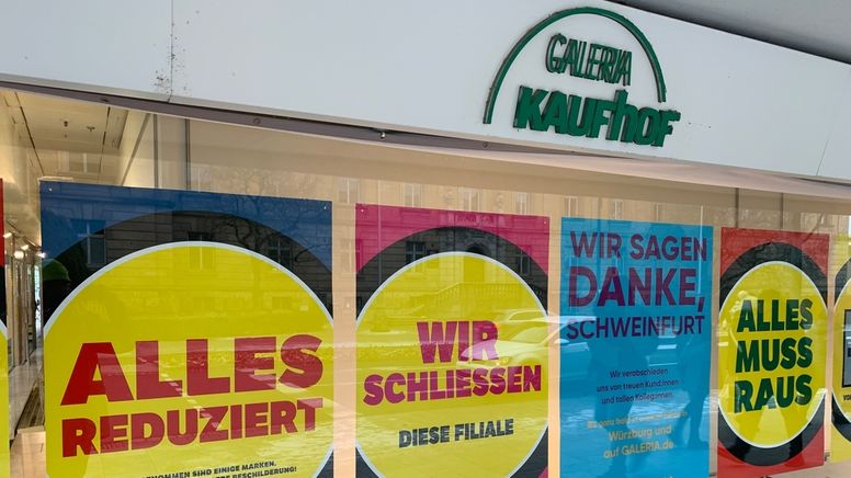 Nach dem Insolvenzantrag von Galeria Karstadt Kaufhof ist die Zukunft der Warenhäuser in wieder einmal ungewiss.  | Bild:BR/Norbert Steiche