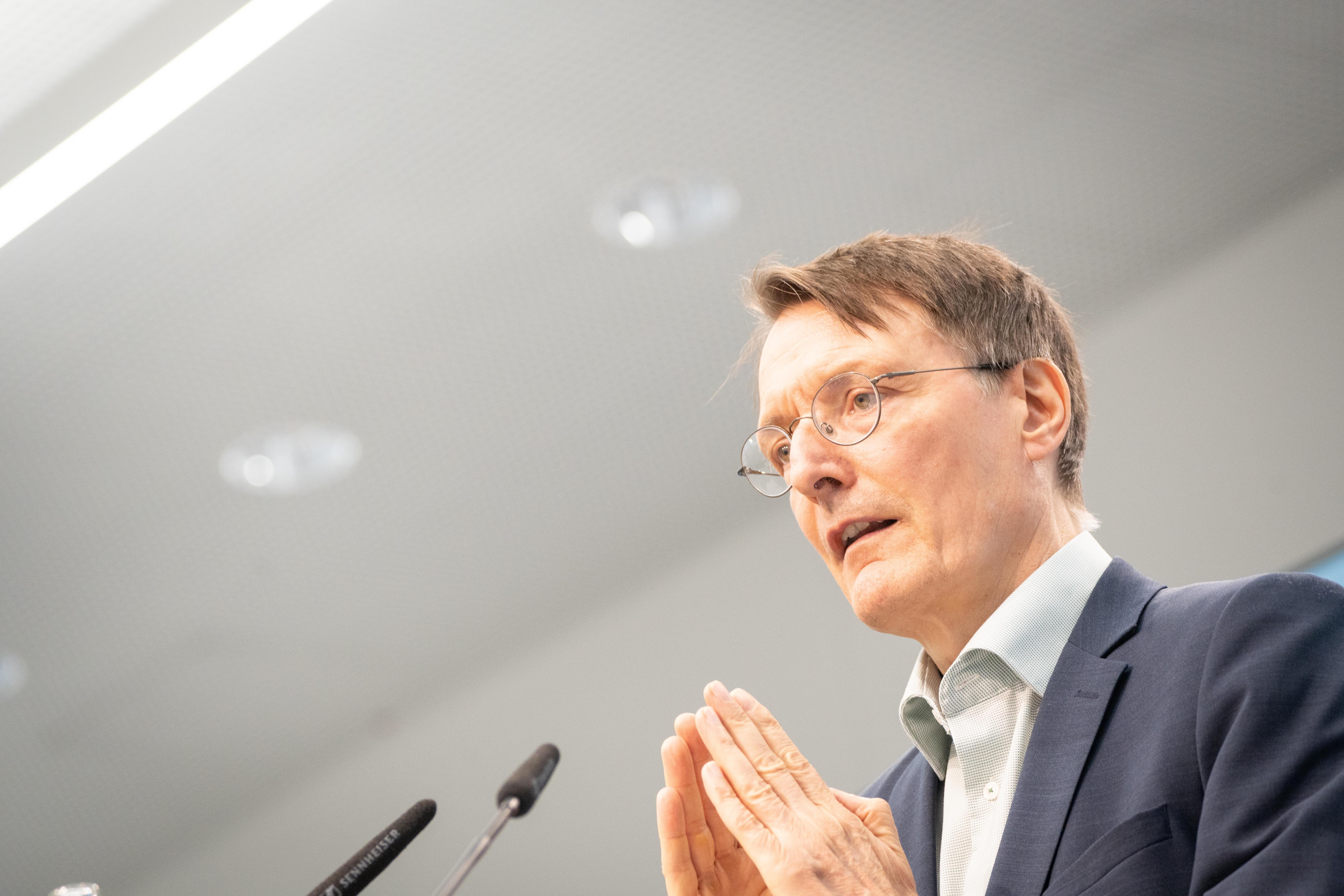 Bundesgesundheitsminister Karl Lauterbach (SPD)