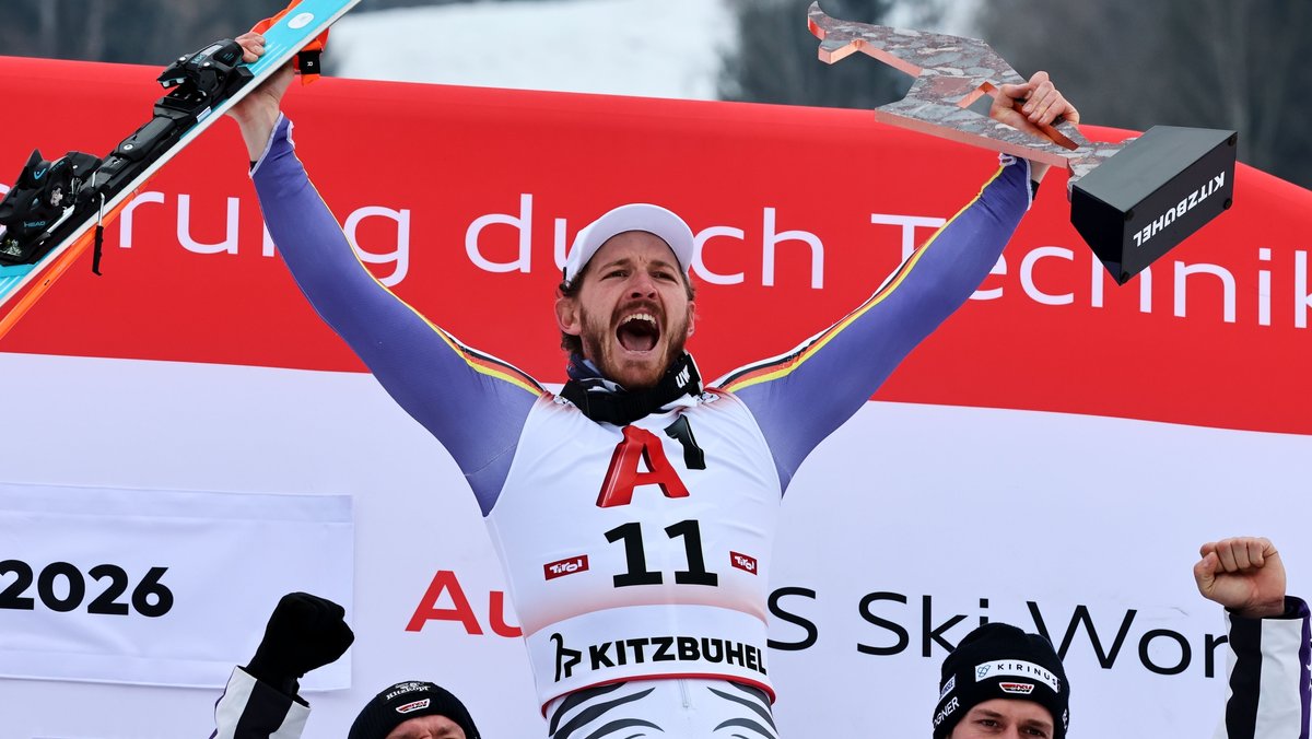 Traumlauf im Kitzbühel-Finale: Straßer rast noch aufs Podest