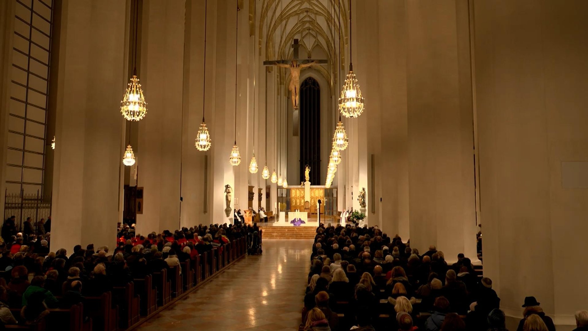 Der Gedenkgottesdienst nach dem Anschlag