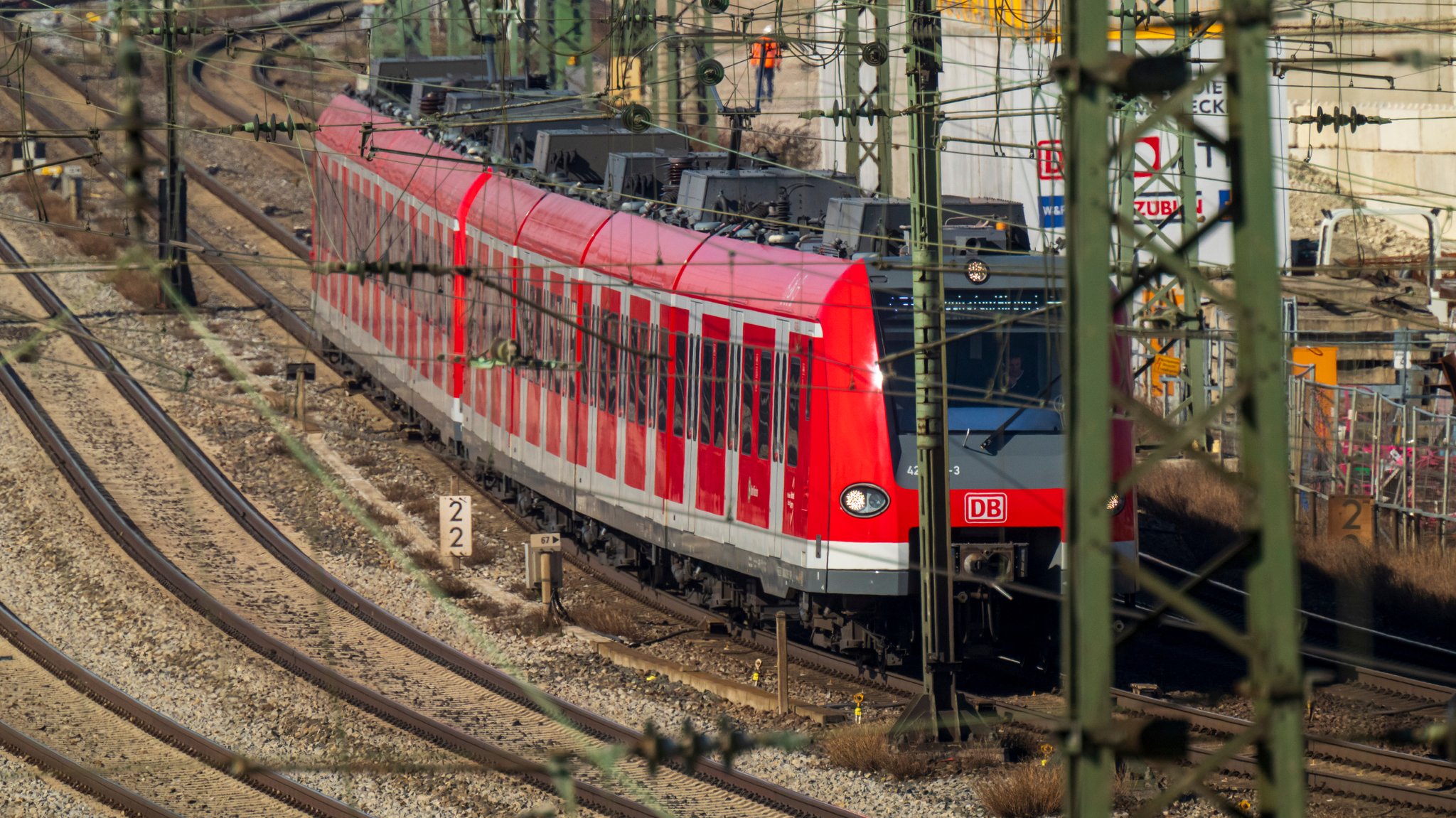 S-Bahn auf Münchner Gleisen