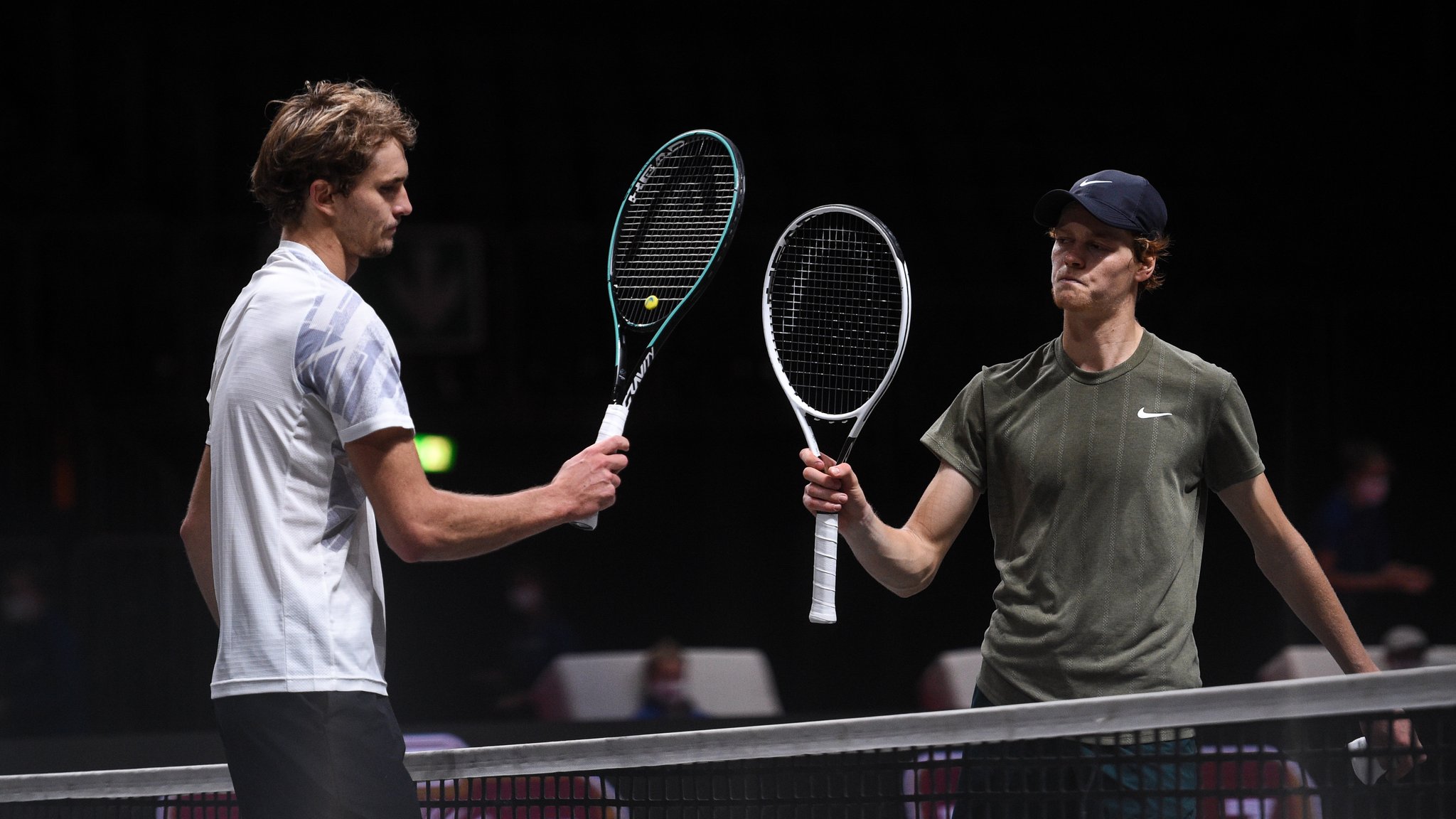 Weltklasse-Tennisspieler Sinner, Zverev und Fritz in München