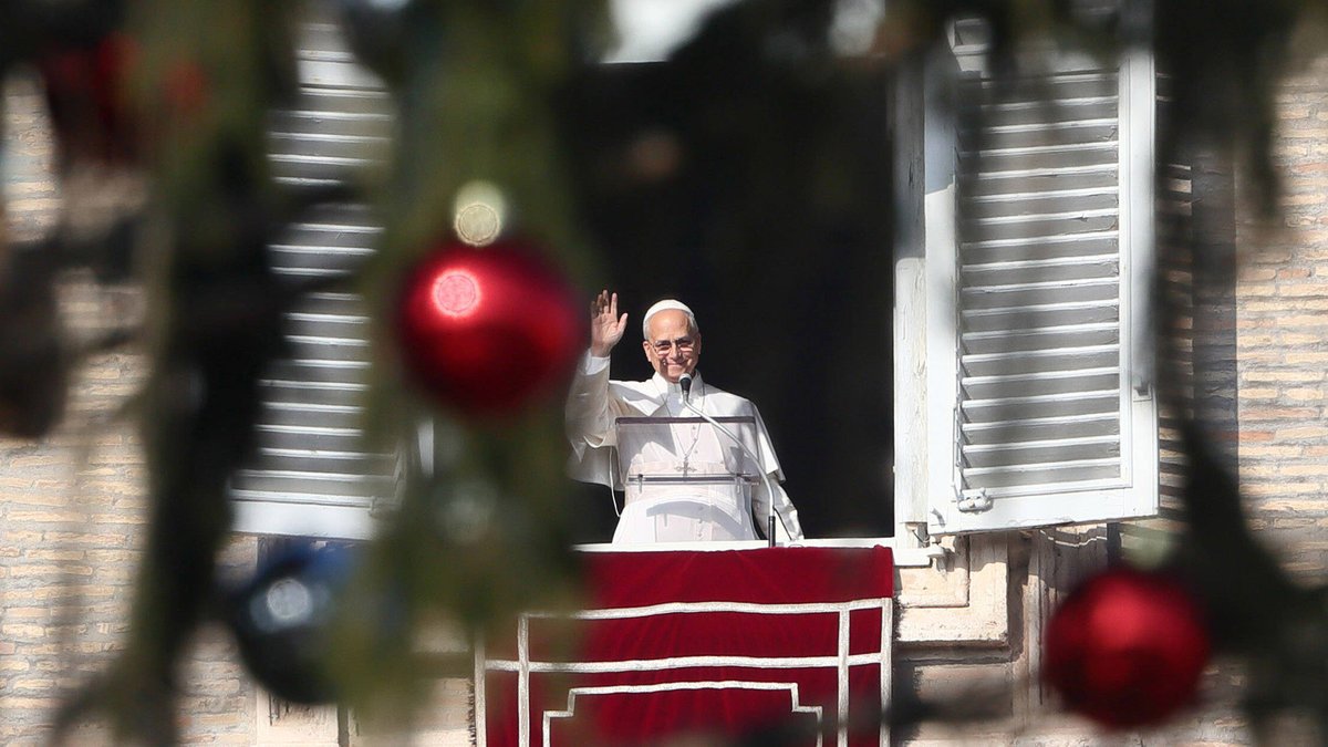 Balkon-Moment im Vatikan: Leo XIV. und seine Weihnachtsbotschaft