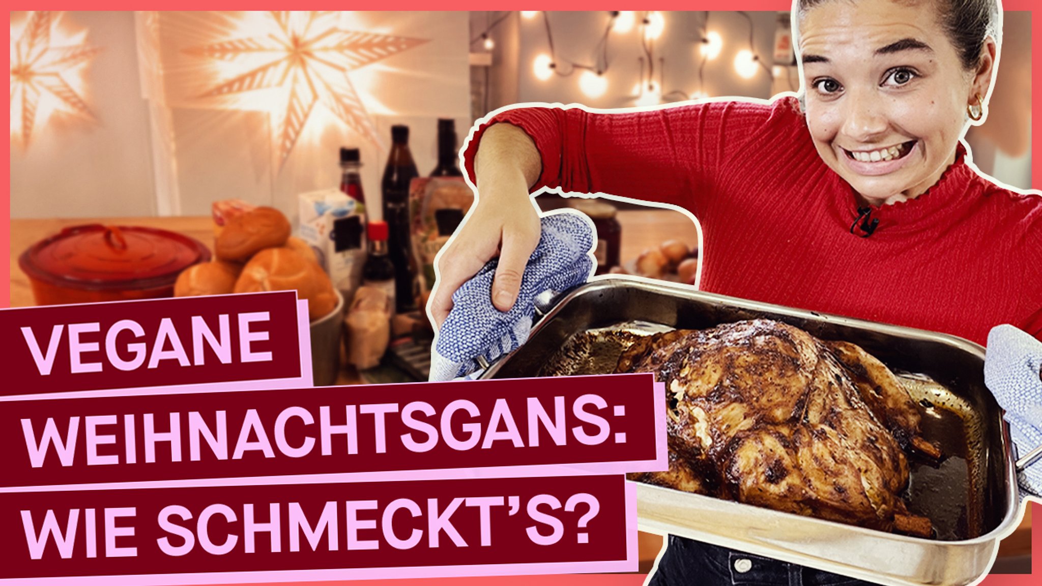 PULS Reportage: Wie lecker schmeckt die vegane Weihnachtsgans?