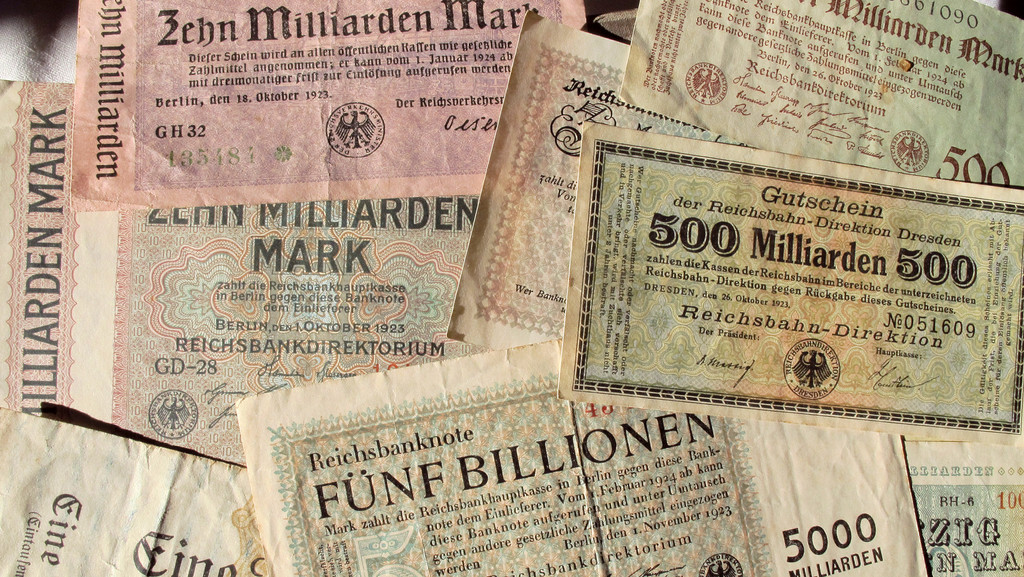 Banknoten der Reichsbank