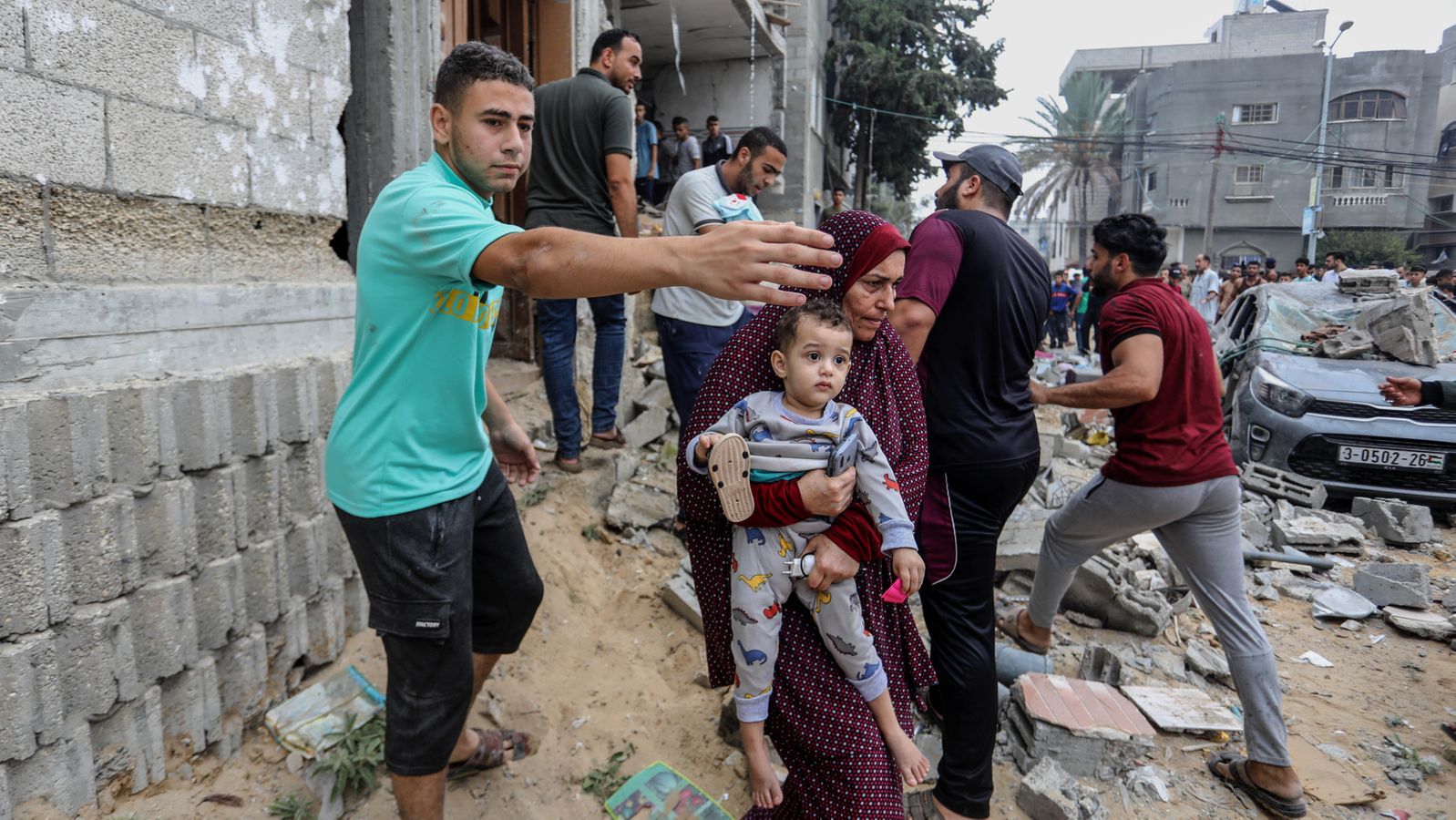 Saqueos en la Franja de Gaza: la situación humanitaria está empeorando