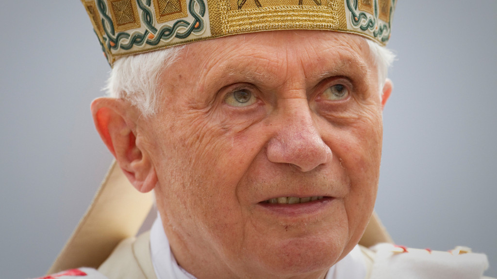 Joseph Ratzinger, der spätere Papst Benedikt XVI. 