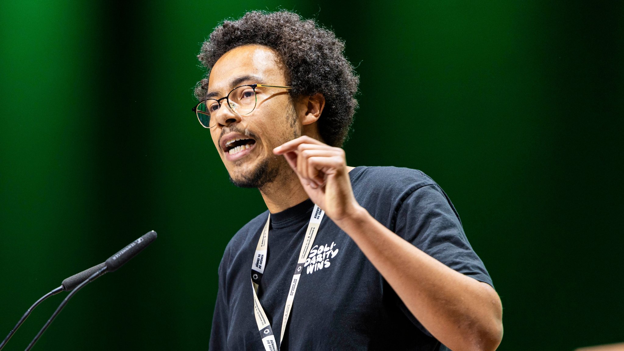 Grüne-Jugend-Bundeschef Bobga | Bild: Bayerischer Rundfunk Grüne-Jugend-Bundeschef Bobga