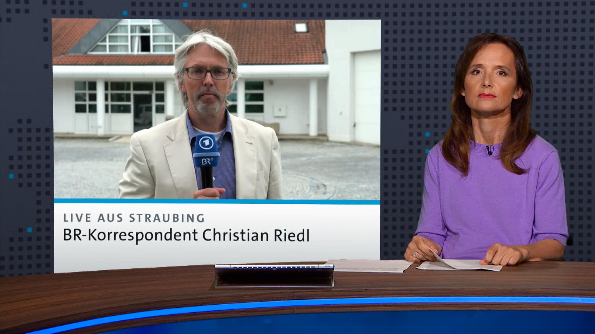 BR-Korrespondent Christian Riedl zum Ausbruch in Straubing