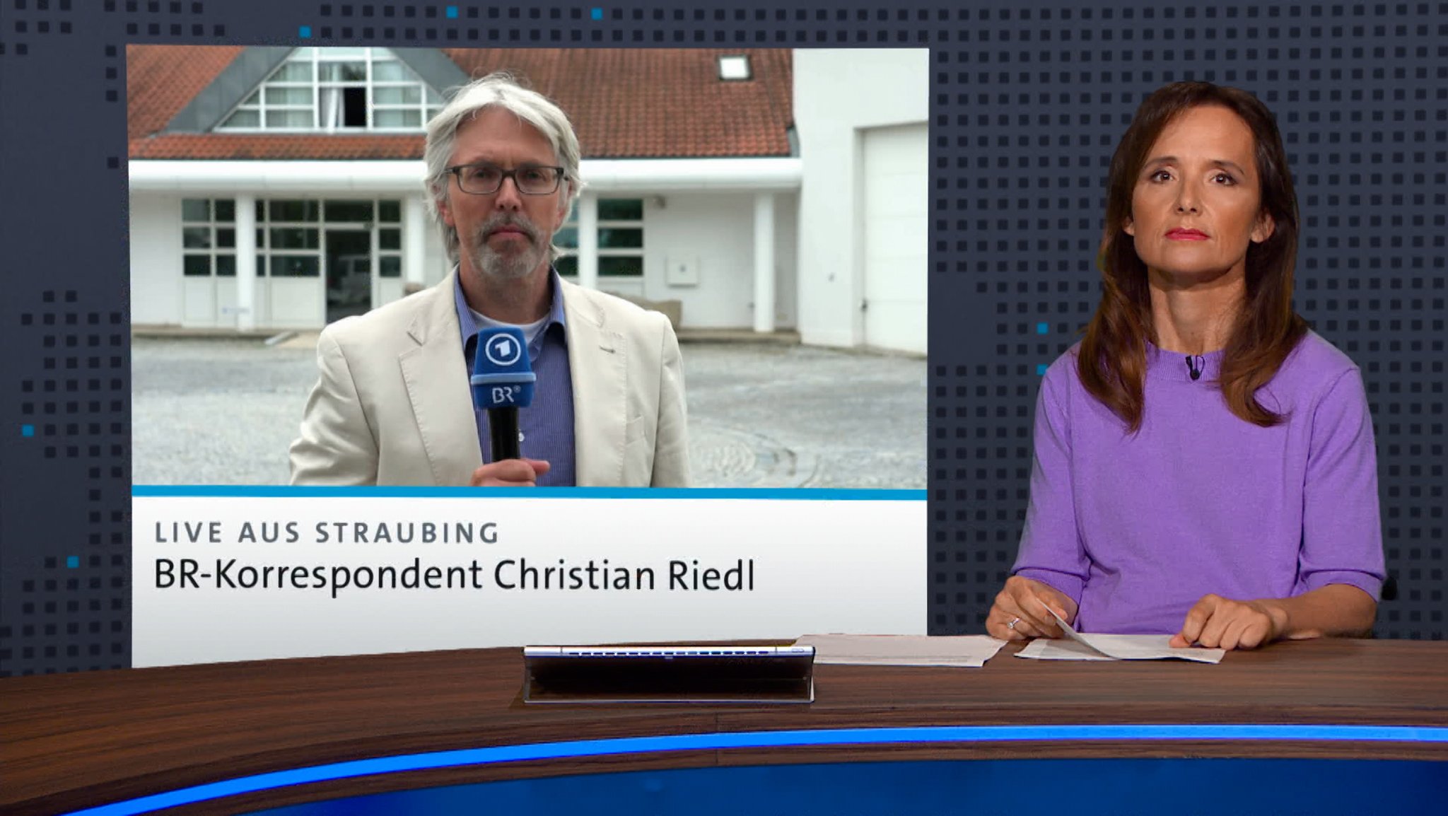 BR-Korrespondent Christian Riedl zum Ausbruch in Straubing