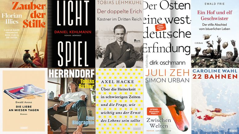 Titel der wichtigsten deutschen Bücher des Jahres. | Bild:BR