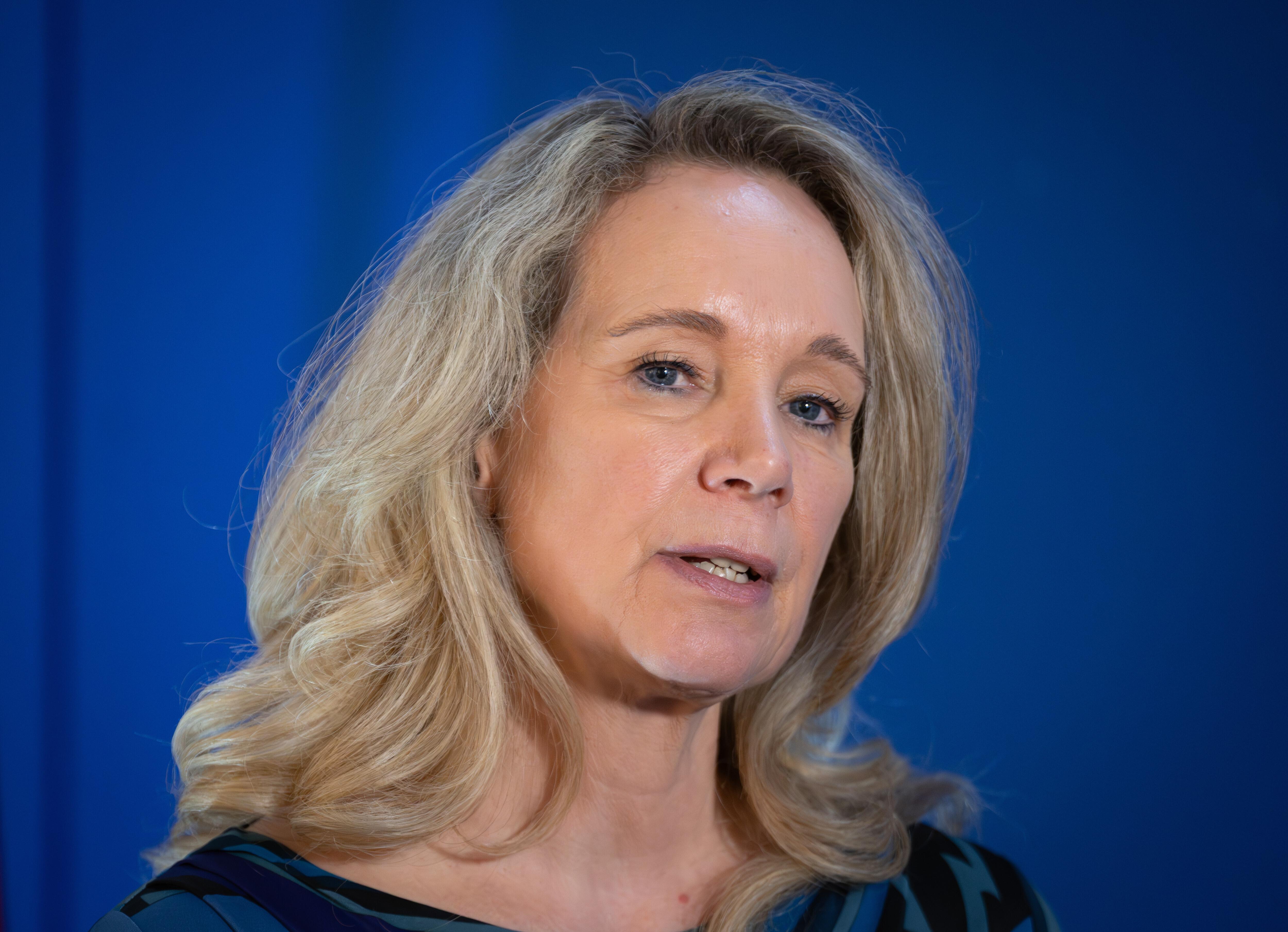 Berlins Kultursenatorin Sarah Wedl-Wilson.