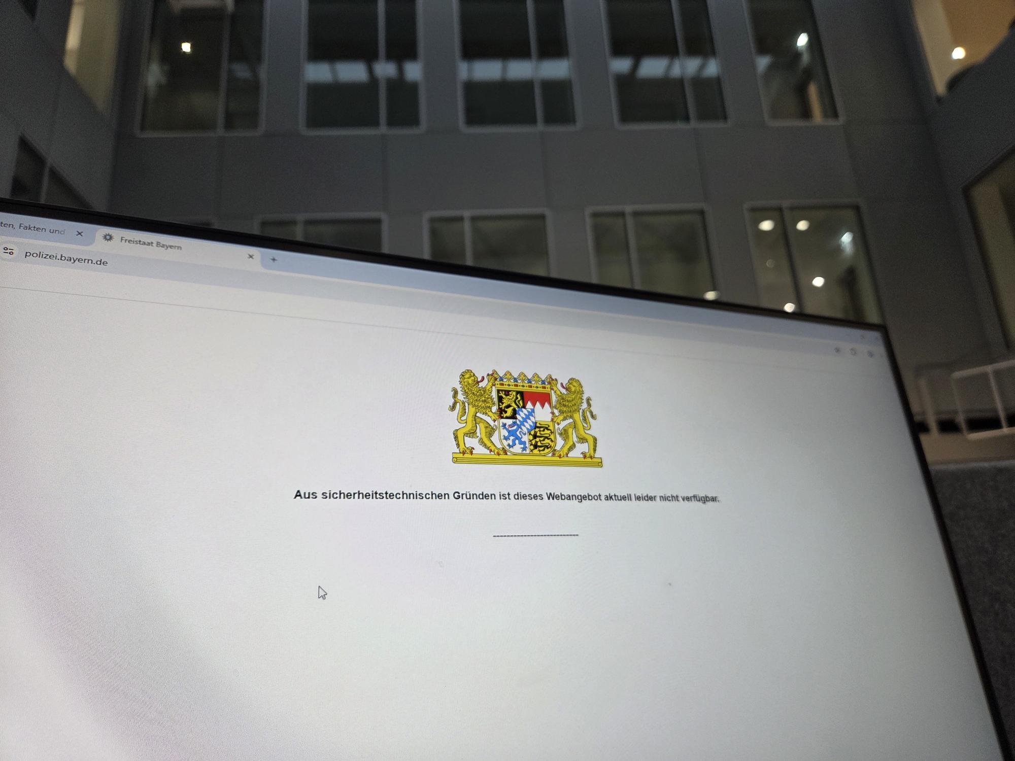 Warnung vor PHP-Sicherheitslücke: Bayerische Behörden offline