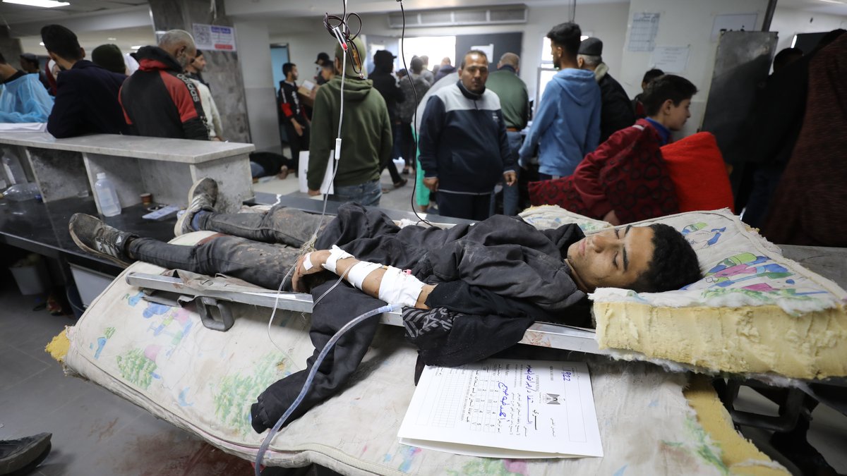 Zahlreiche Verletzte wurden nach dem Vorfall in ein Krankenhaus gebracht | Bild: pa/dpa/Dawoud Abo Alkas Zahlreiche Verletzte wurden nach dem Vorfall in ein Krankenhaus gebracht