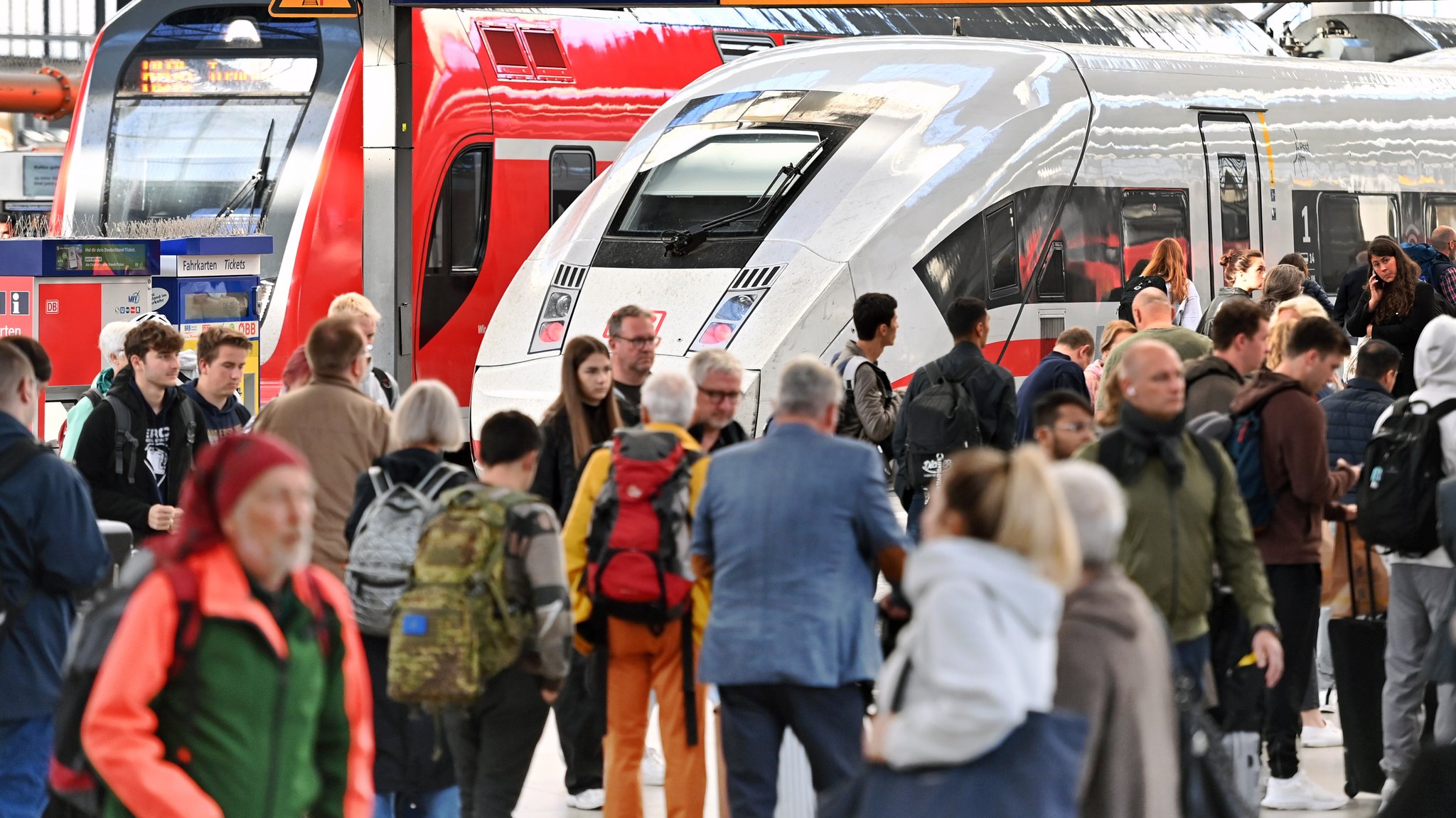 Symbolbild: Bahnhof München 