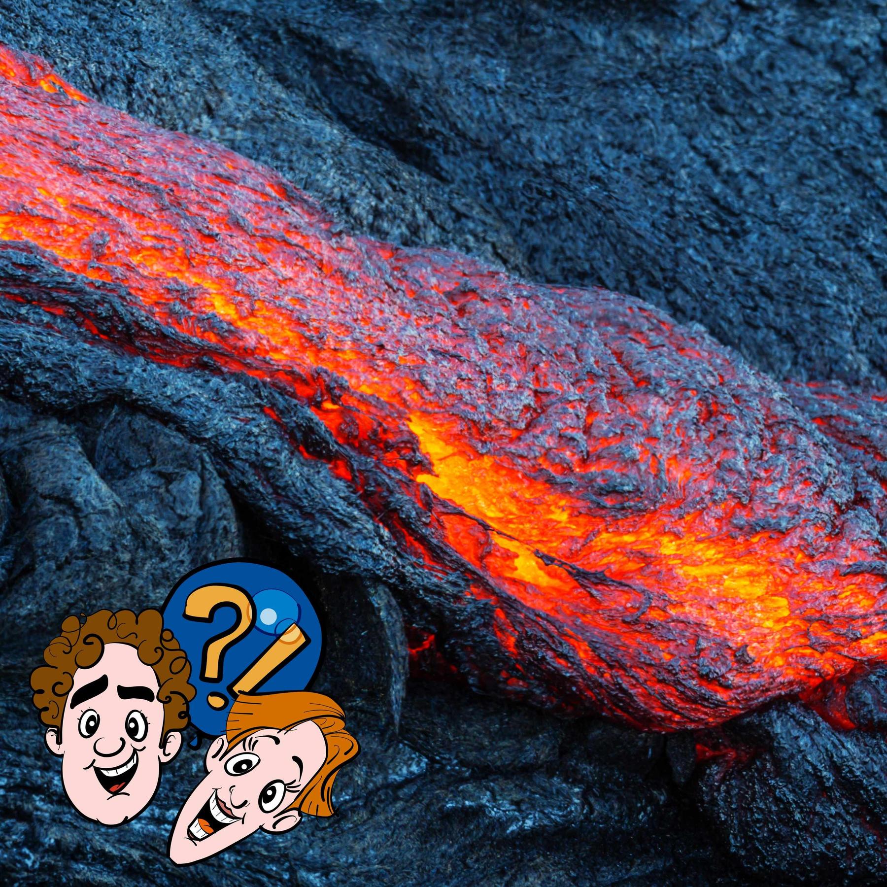 Wie weit muss man ein Ei über einen Lavasee werfen, um es zu kochen?