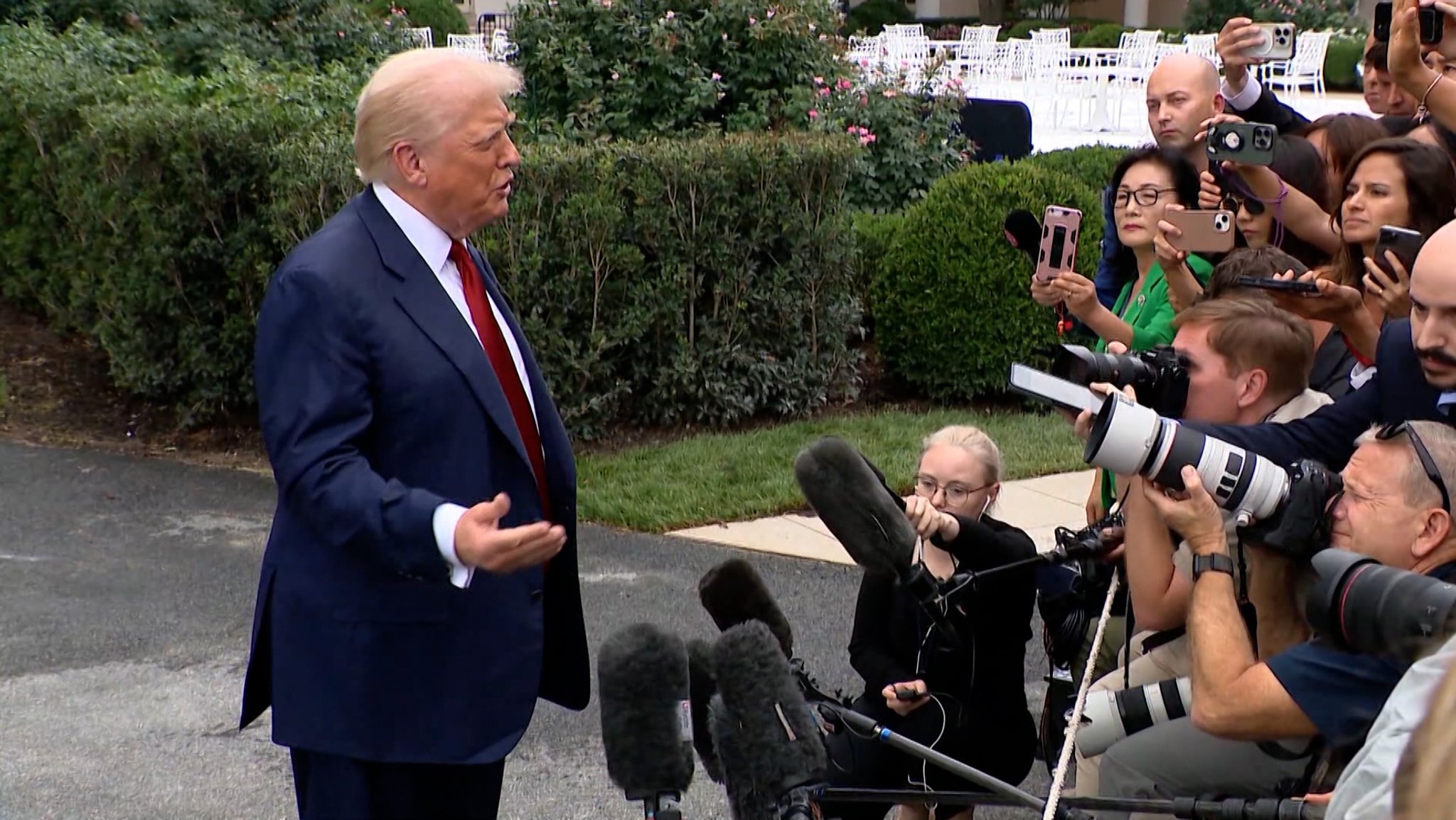 US-Präsident Donald Trump verschärft den Ton gegenüber Moskau.